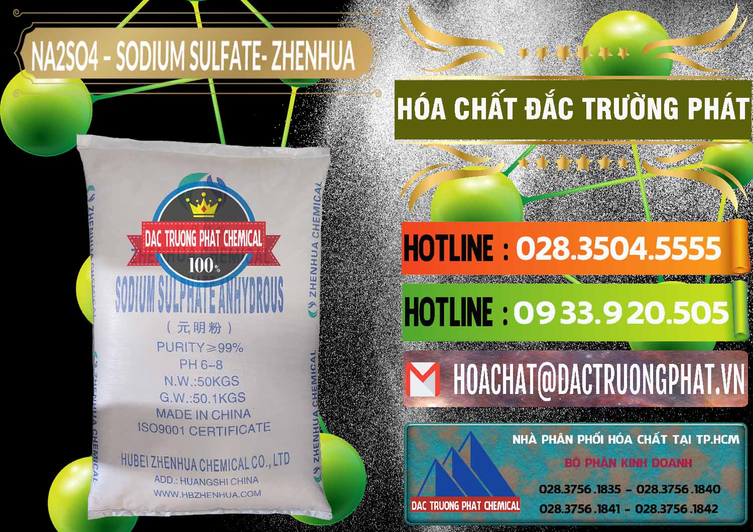 Đơn vị cung ứng - bán Sodium Sulphate - Muối Sunfat Na2SO4 Zhenhua Trung Quốc China - 0101 - Chuyên phân phối ( cung cấp ) hóa chất tại TP.HCM - cungcaphoachat.com.vn
