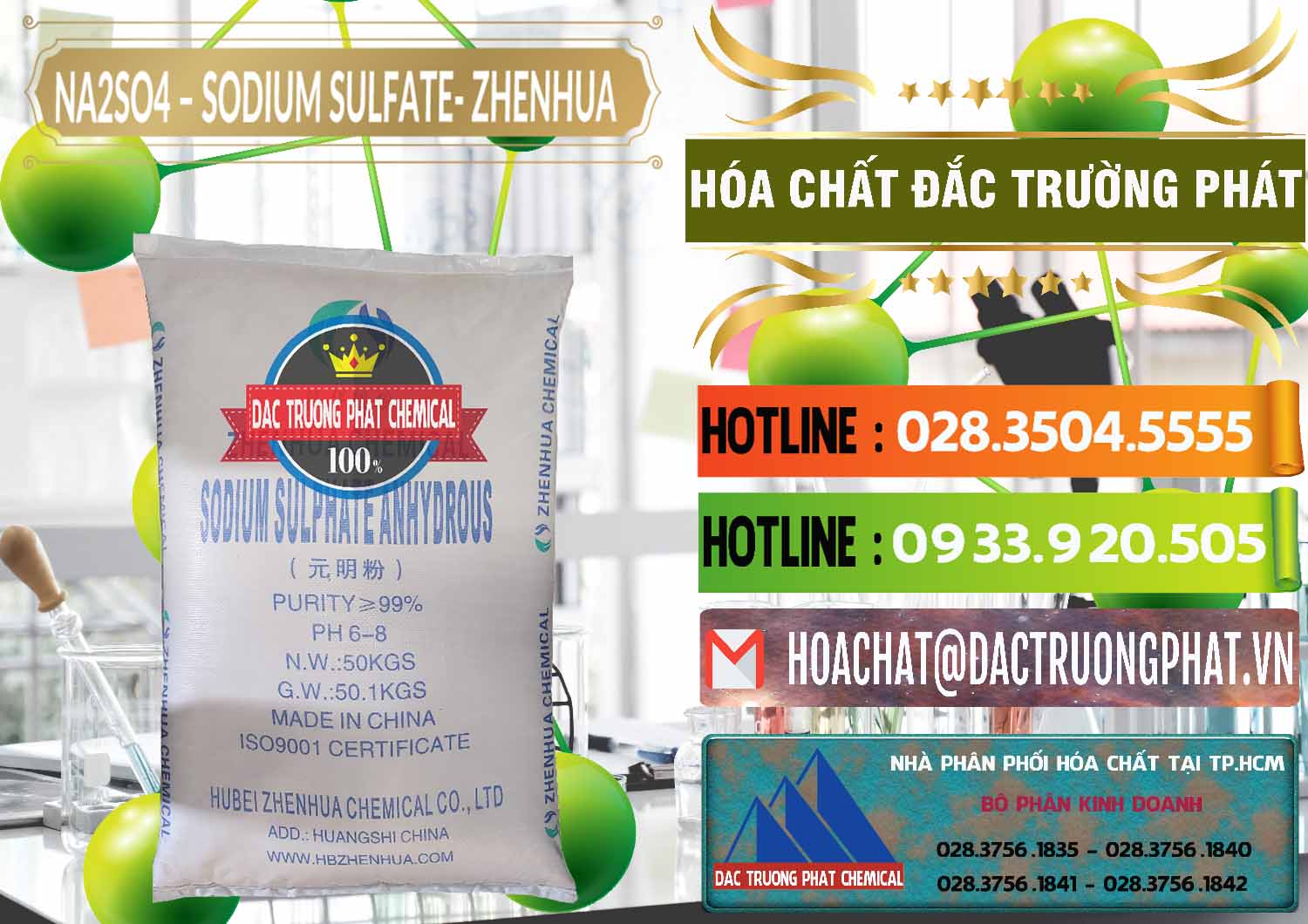 Cung cấp - bán Sodium Sulphate - Muối Sunfat Na2SO4 Zhenhua Trung Quốc China - 0101 - Nơi chuyên cung cấp ( kinh doanh ) hóa chất tại TP.HCM - cungcaphoachat.com.vn