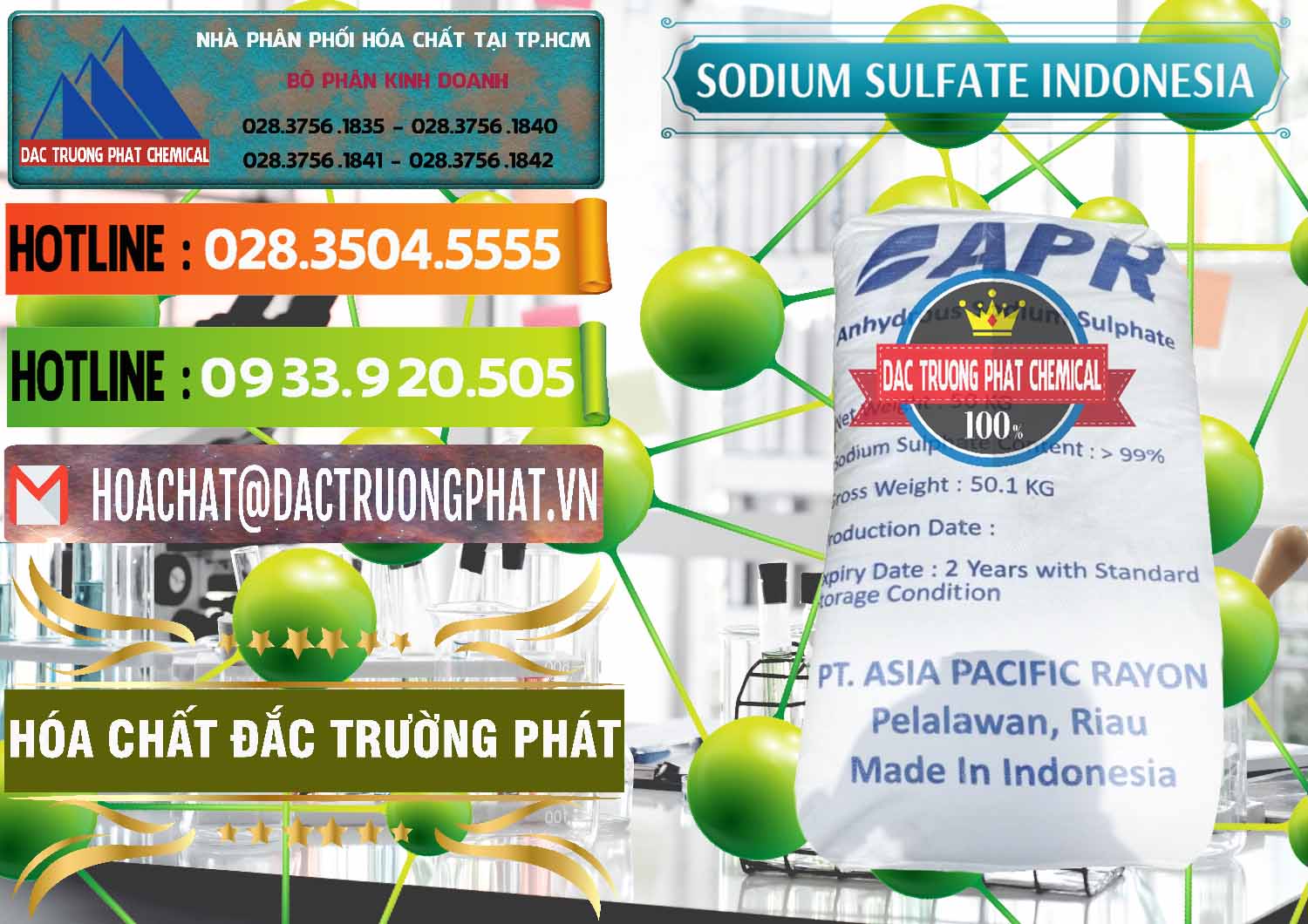 Cty bán & phân phối Sodium Sulphate - Muối Sunfat Na2SO4 APR Indonesia - 0460 - Cty cung cấp _ kinh doanh hóa chất tại TP.HCM - cungcaphoachat.com.vn