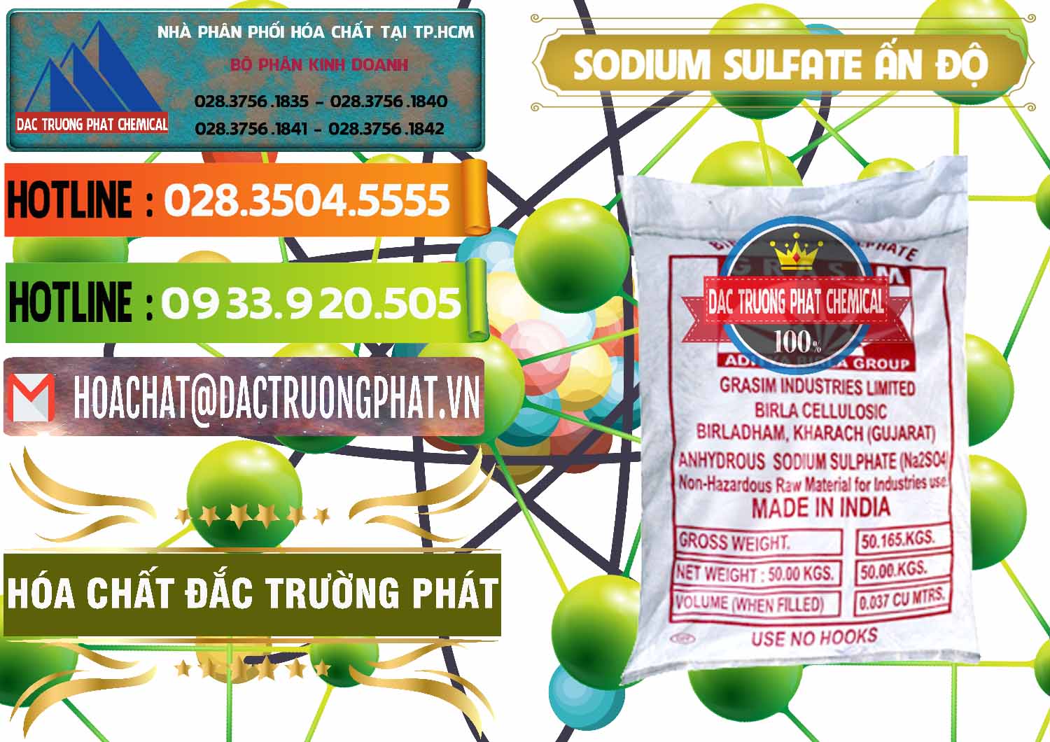 Đơn vị bán & cung ứng Sodium Sulphate - Muối Sunfat Na2SO4 Aditya Birla Grasim Ấn Độ India - 0462 - Cty chuyên nhập khẩu và phân phối hóa chất tại TP.HCM - cungcaphoachat.com.vn