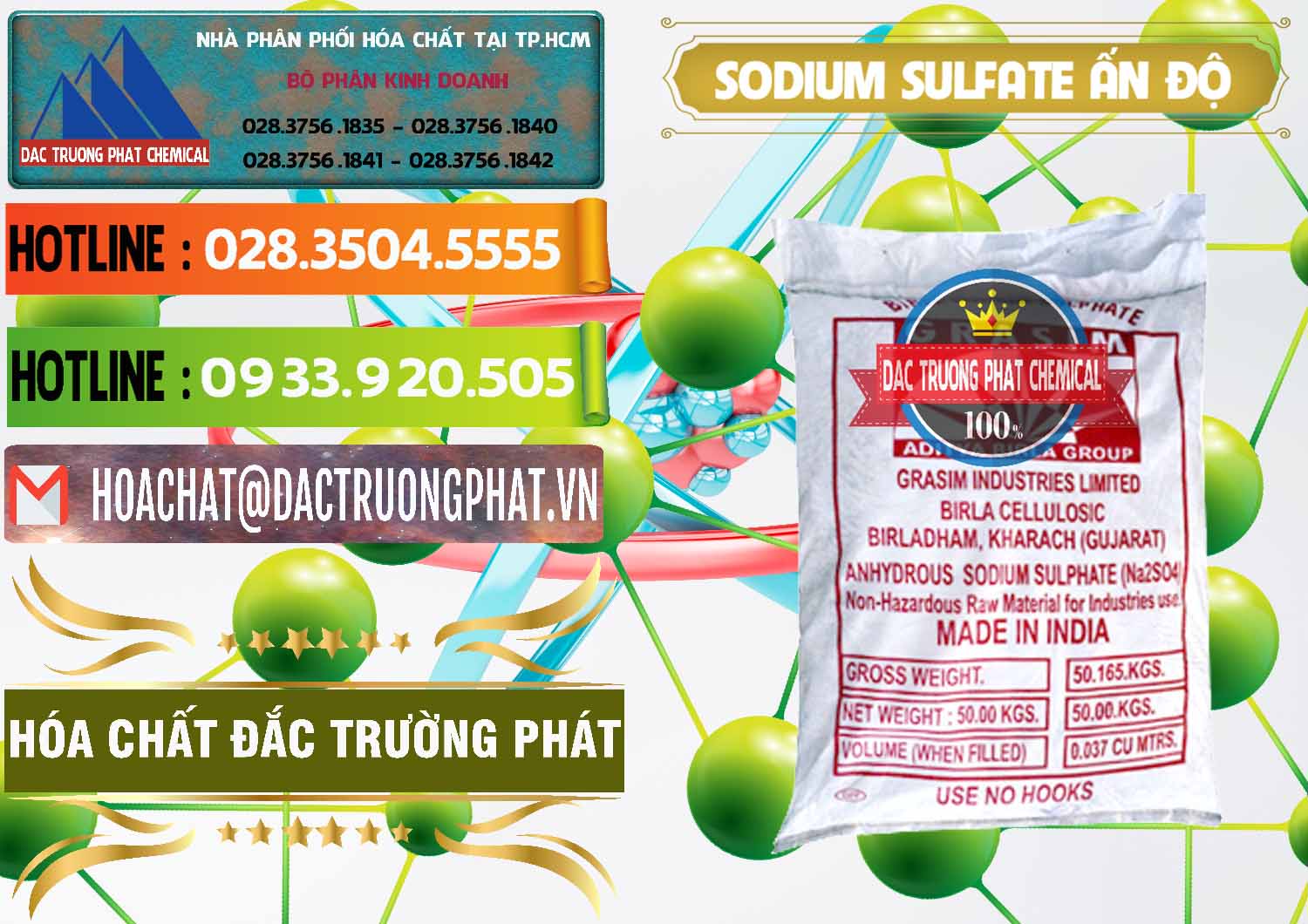 Nơi chuyên cung ứng và bán Sodium Sulphate - Muối Sunfat Na2SO4 Aditya Birla Grasim Ấn Độ India - 0462 - Nơi chuyên bán ( phân phối ) hóa chất tại TP.HCM - cungcaphoachat.com.vn