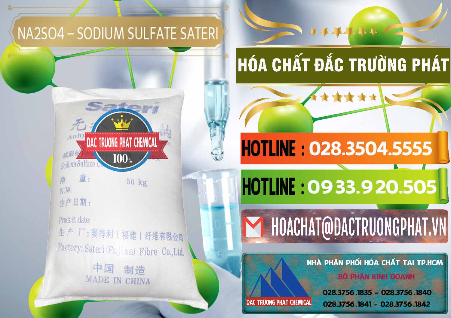 Cty chuyên phân phối ( bán ) Sodium Sulphate - Muối Sunfat Na2SO4 Sateri Trung Quốc China - 0100 - Công ty chuyên phân phối - nhập khẩu hóa chất tại TP.HCM - cungcaphoachat.com.vn