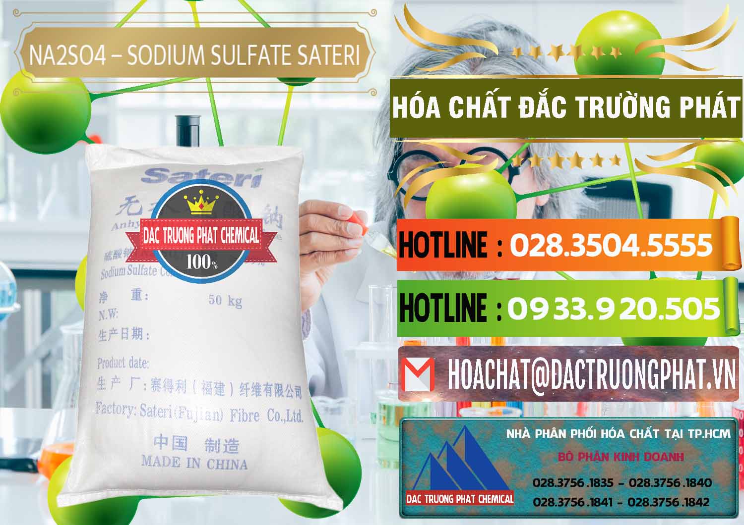 Sodium Sulphate - Muối Sunfat Na2SO4 Sateri Trung Quốc China Bán ( cung cấp ) Sodium Sulphate - Muối Sunfat Na2SO4 Sateri Trung Quốc China - 0100 - Cty chuyên cung ứng & phân phối hóa chất tại TP.HCM - cungcaphoachat.com.vn