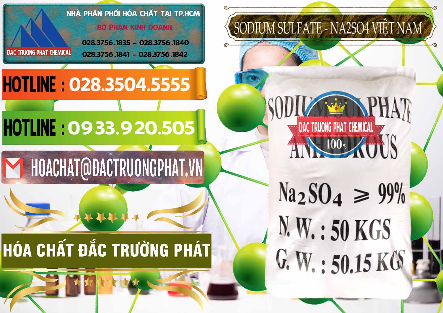 Đơn vị kinh doanh & bán Sodium Sulphate - Muối Sunfat Na2SO4 Việt Nam - 0355 - Đơn vị bán - phân phối hóa chất tại TP.HCM - cungcaphoachat.com.vn