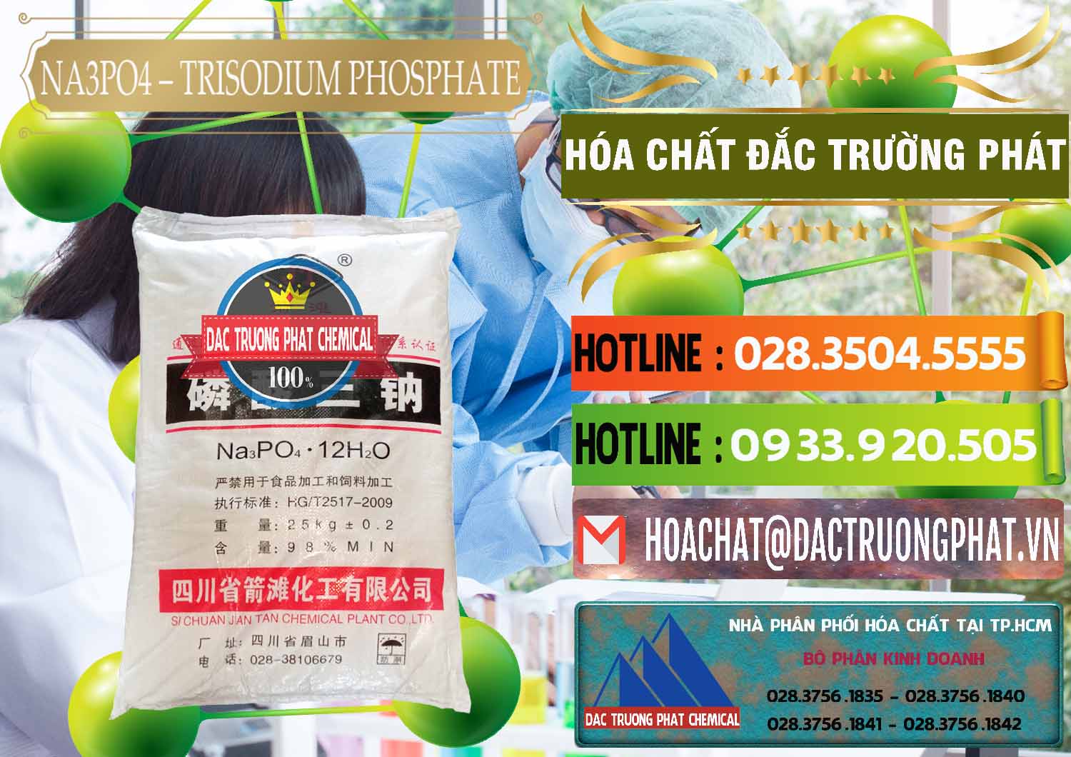 Công ty chuyên bán _ cung cấp Na3PO4 – Trisodium Phosphate Trung Quốc China JT - 0102 - Chuyên phân phối & nhập khẩu hóa chất tại TP.HCM - cungcaphoachat.com.vn