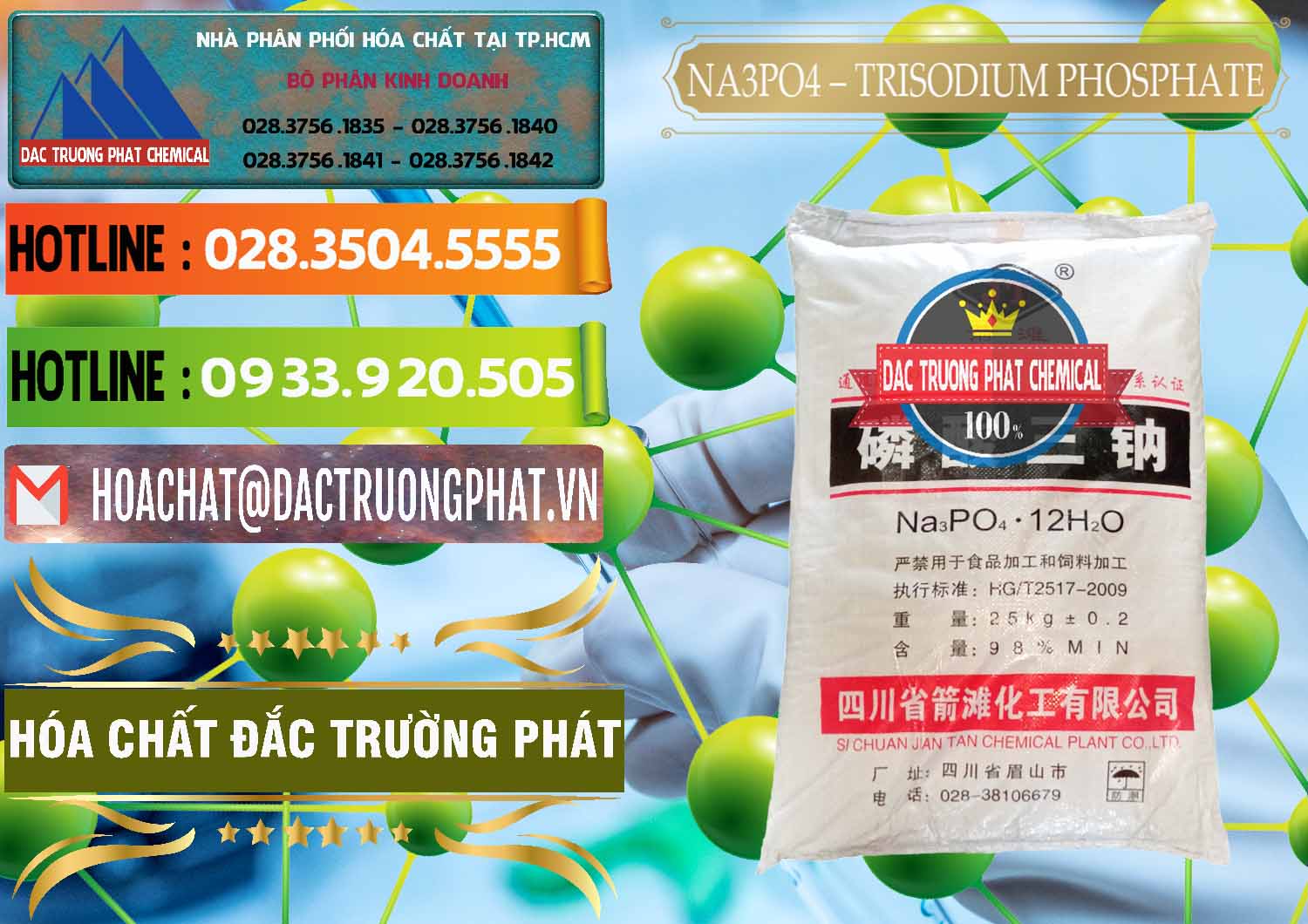 Nơi chuyên nhập khẩu và bán Na3PO4 – Trisodium Phosphate Trung Quốc China JT - 0102 - Công ty cung cấp ( phân phối ) hóa chất tại TP.HCM - cungcaphoachat.com.vn