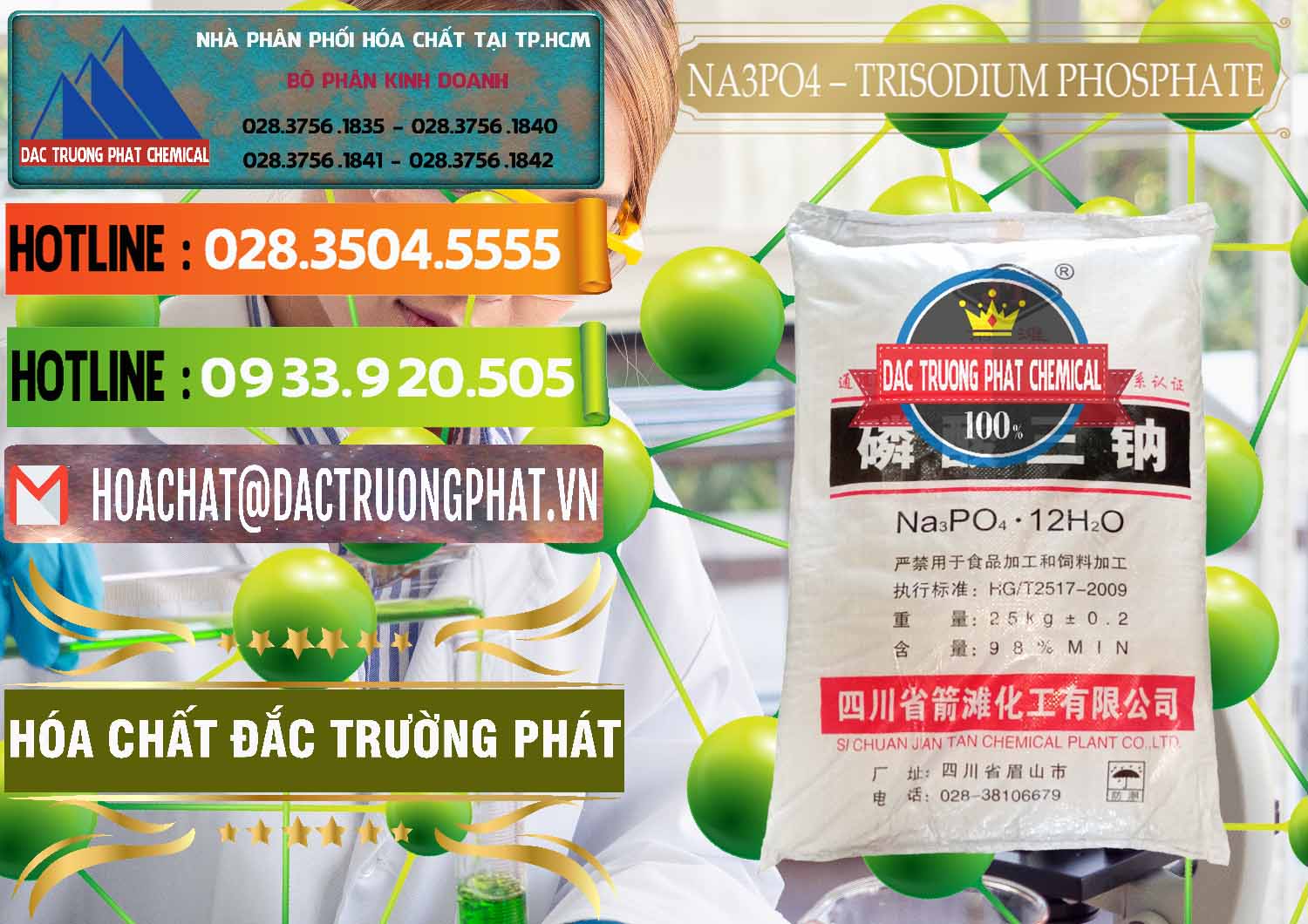 Đơn vị chuyên cung cấp - bán Na3PO4 – Trisodium Phosphate Trung Quốc China JT - 0102 - Nơi chuyên nhập khẩu _ cung cấp hóa chất tại TP.HCM - cungcaphoachat.com.vn