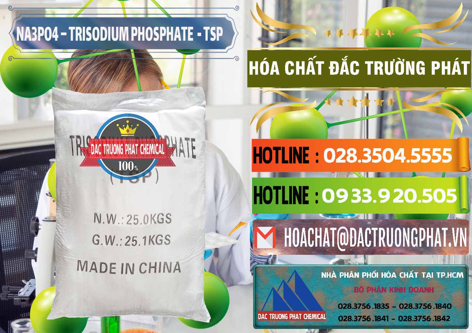 Đơn vị chuyên cung ứng và bán Na3PO4 – Trisodium Phosphate Trung Quốc China TSP - 0103 - Công ty bán - cung cấp hóa chất tại TP.HCM - cungcaphoachat.com.vn