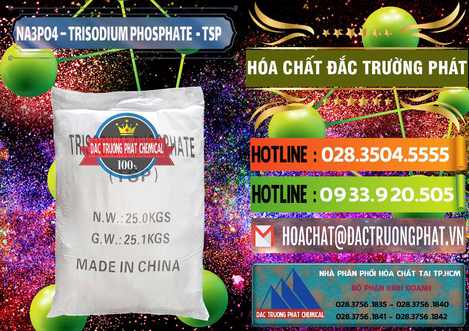 Công ty nhập khẩu - bán Na3PO4 – Trisodium Phosphate Trung Quốc China TSP - 0103 - Cty chuyên phân phối và kinh doanh hóa chất tại TP.HCM - cungcaphoachat.com.vn