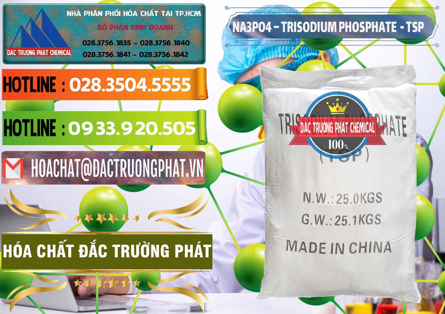 Đơn vị chuyên phân phối và bán Na3PO4 – Trisodium Phosphate Trung Quốc China TSP - 0103 - Công ty cung cấp _ kinh doanh hóa chất tại TP.HCM - cungcaphoachat.com.vn