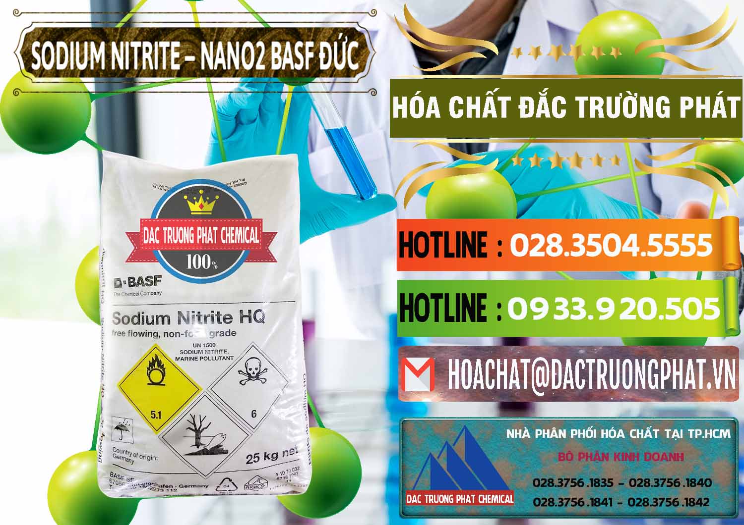Đơn vị chuyên bán và phân phối Sodium Nitrite - NANO2 Đức BASF Germany - 0148 - Đơn vị chuyên bán ( phân phối ) hóa chất tại TP.HCM - cungcaphoachat.com.vn