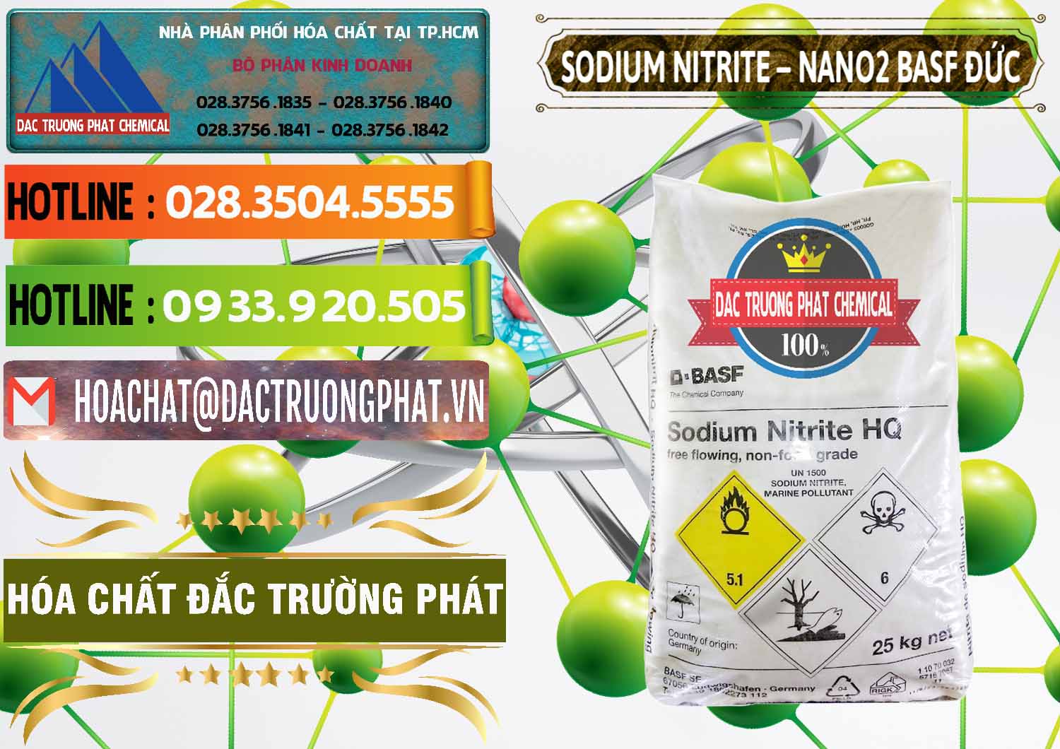 Đơn vị chuyên cung ứng _ bán Sodium Nitrite - NANO2 Đức BASF Germany - 0148 - Chuyên cung cấp - bán hóa chất tại TP.HCM - cungcaphoachat.com.vn