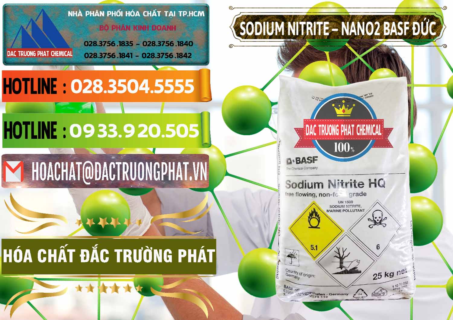 Nhà phân phối ( bán ) Sodium Nitrite - NANO2 Đức BASF Germany - 0148 - Công ty cung cấp & nhập khẩu hóa chất tại TP.HCM - cungcaphoachat.com.vn