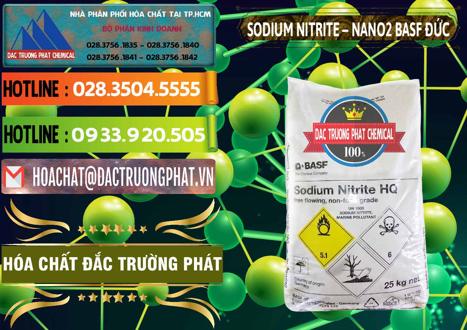 Cty bán & phân phối Sodium Nitrite - NANO2 Đức BASF Germany - 0148 - Nơi chuyên cung cấp ( kinh doanh ) hóa chất tại TP.HCM - cungcaphoachat.com.vn