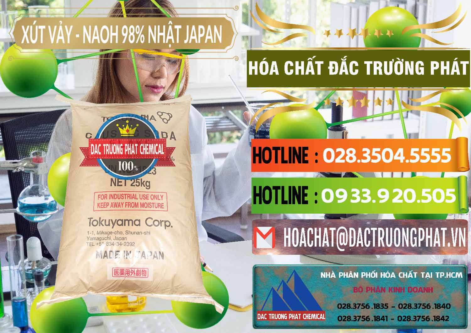 Nơi phân phối và bán Xút Vảy - NaOH Vảy 98% Tokuyama Nhật Bản Japan - 0173 - Nơi cung cấp _ nhập khẩu hóa chất tại TP.HCM - cungcaphoachat.com.vn