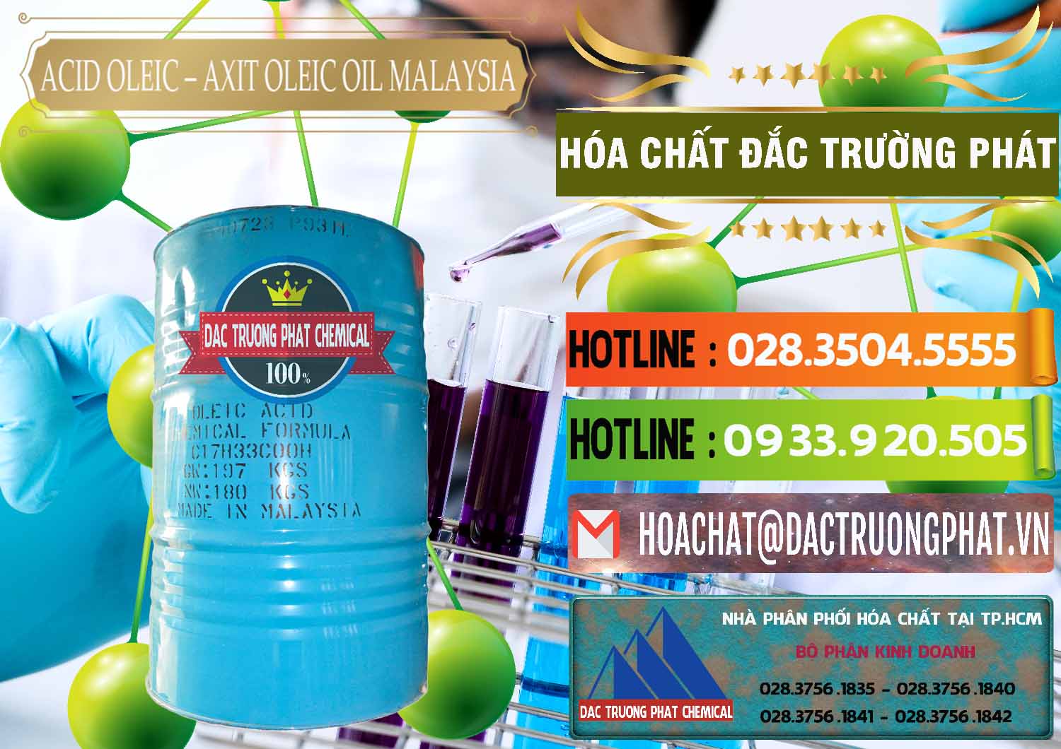 Cty cung ứng ( bán ) Acid Oleic – Axit Oleic Oil Malaysia - 0013 - Công ty chuyên nhập khẩu và cung cấp hóa chất tại TP.HCM - cungcaphoachat.com.vn