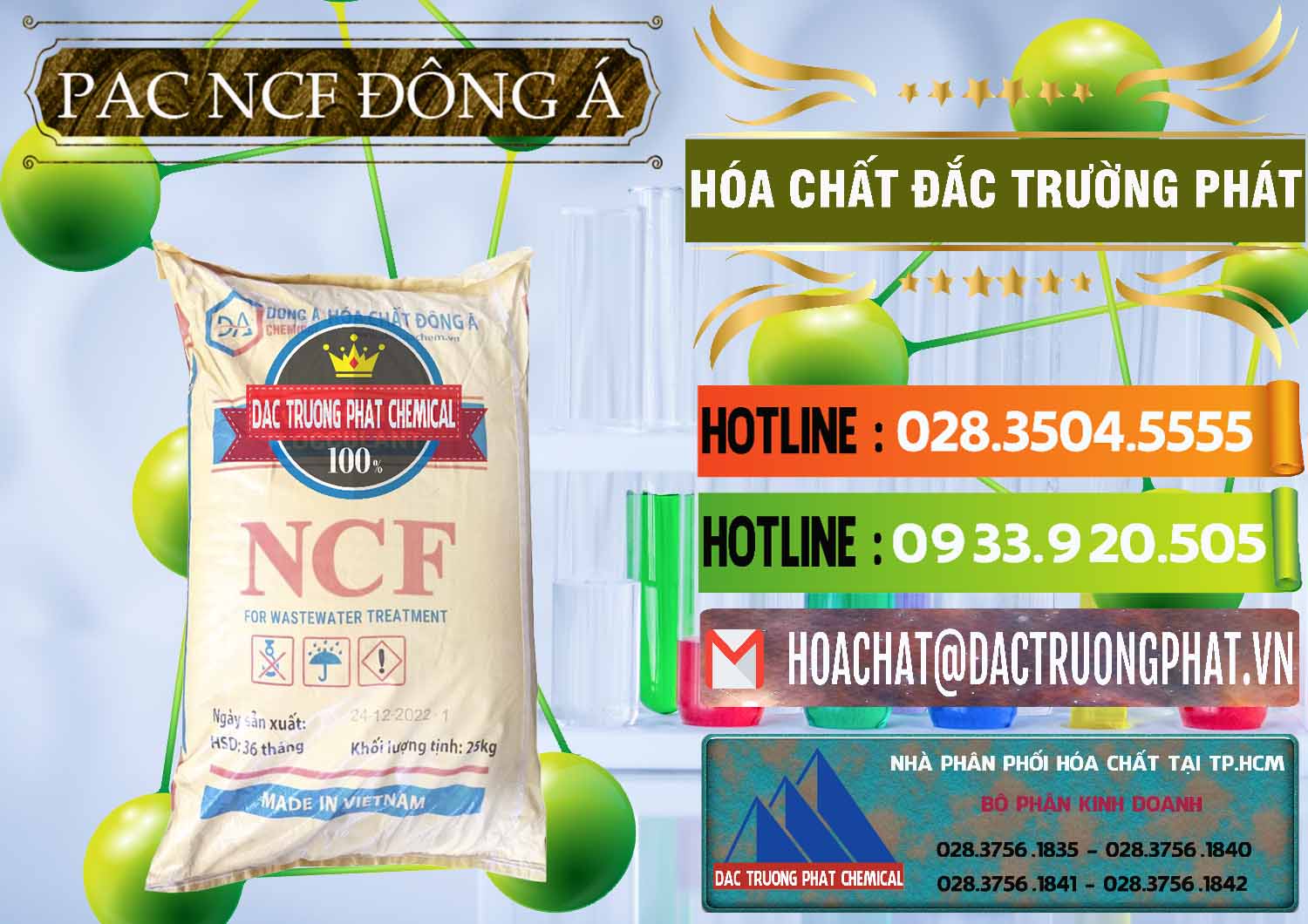 Nơi phân phối và kinh doanh PAC - Polyaluminium Chloride Đông Á Việt Nam - 0408 - Cty chuyên phân phối và cung ứng hóa chất tại TP.HCM - cungcaphoachat.com.vn
