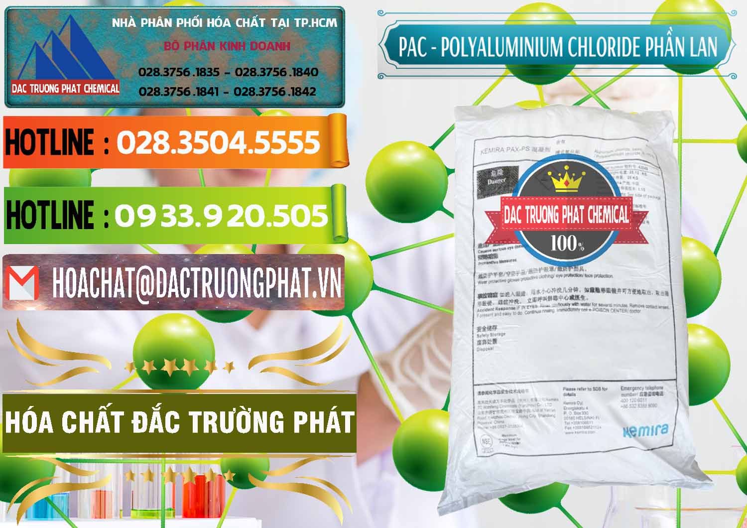 Chuyên kinh doanh và bán PAC - Polyaluminium Chloride Phần Lan Finland - 0383 - Cty chuyên cung cấp - bán hóa chất tại TP.HCM - cungcaphoachat.com.vn