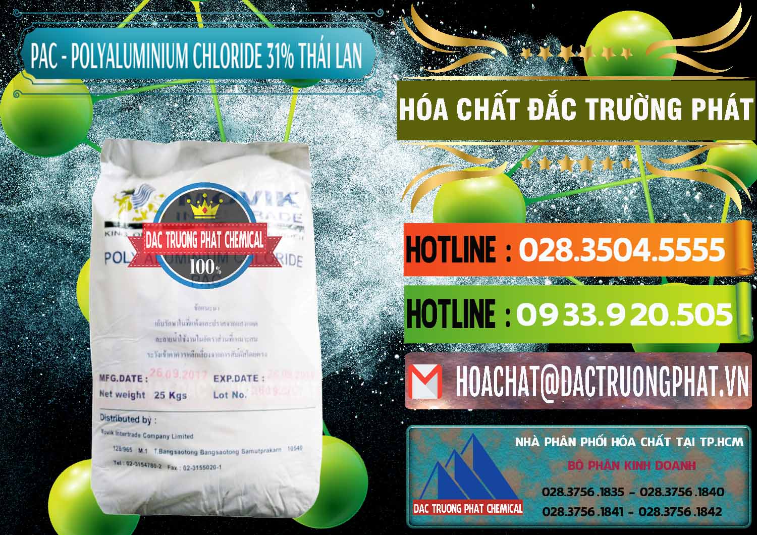 Đơn vị chuyên nhập khẩu và bán PAC - Polyaluminium Chloride 31% Thái Lan Thailand - 0469 - Đơn vị chuyên cung cấp _ bán hóa chất tại TP.HCM - cungcaphoachat.com.vn