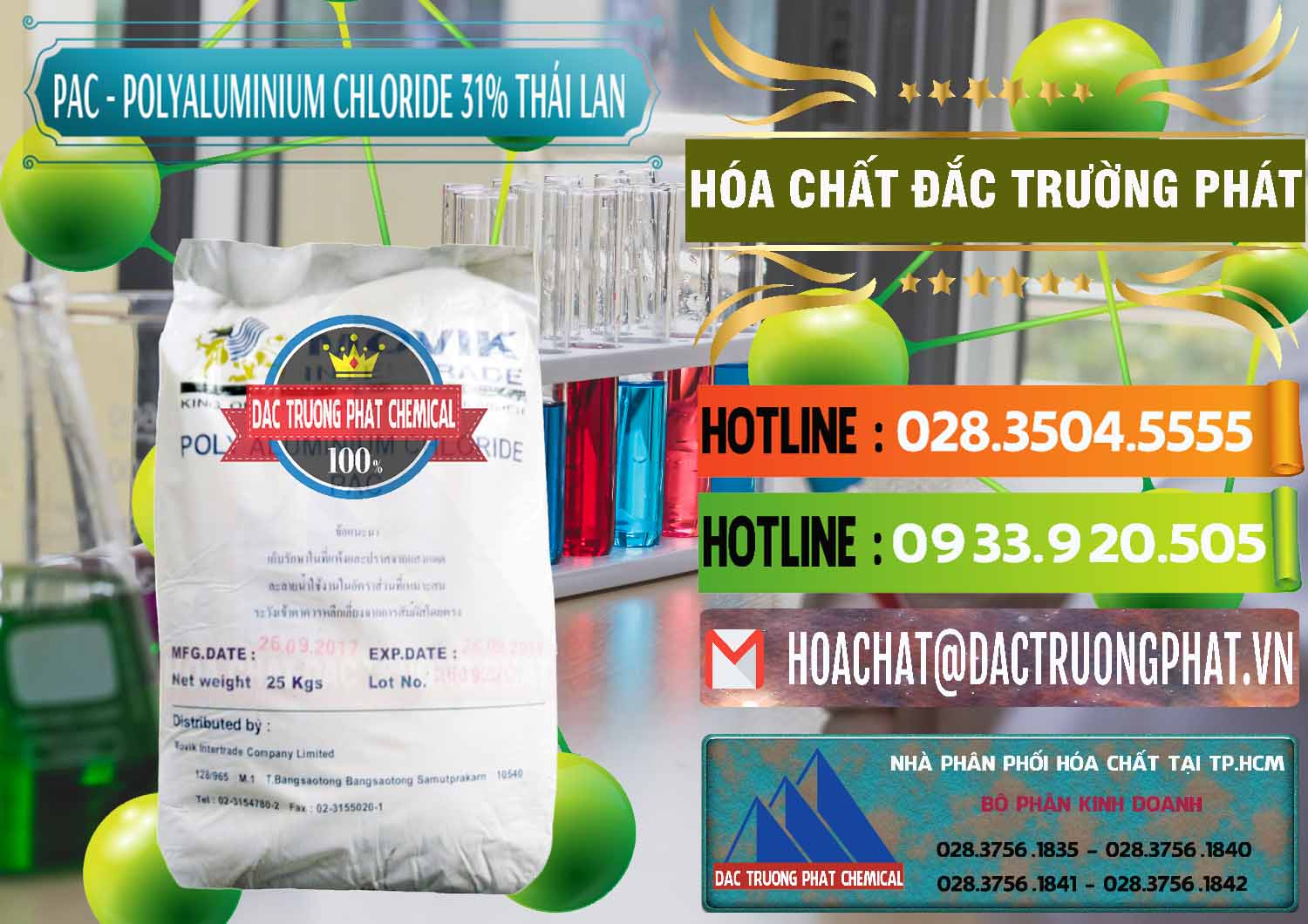 Cty cung ứng _ bán PAC - Polyaluminium Chloride 31% Thái Lan Thailand - 0469 - Nơi cung ứng ( phân phối ) hóa chất tại TP.HCM - cungcaphoachat.com.vn