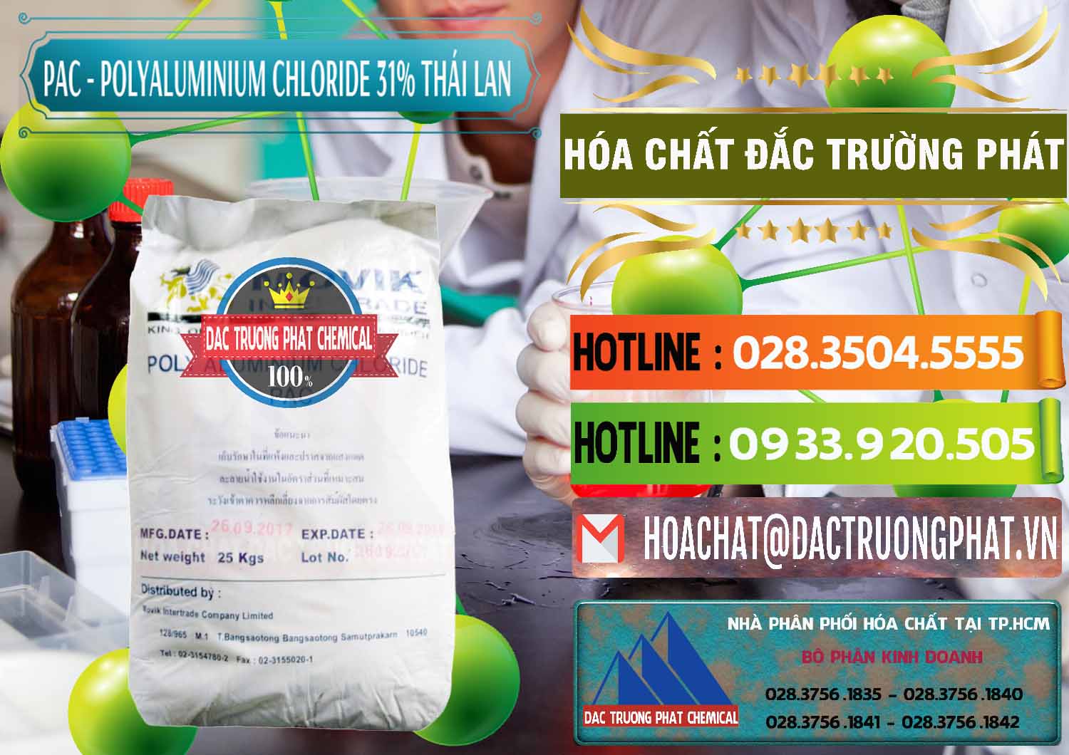 Cung cấp ( bán ) PAC - Polyaluminium Chloride 31% Thái Lan Thailand - 0469 - Cty phân phối _ cung ứng hóa chất tại TP.HCM - cungcaphoachat.com.vn