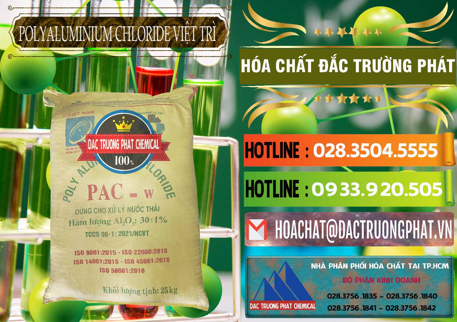 Đơn vị chuyên phân phối ( cung ứng ) PAC - Polyaluminium Chloride Việt Trì Việt Nam - 0487 - Đơn vị chuyên kinh doanh ( bán ) hóa chất tại TP.HCM - cungcaphoachat.com.vn