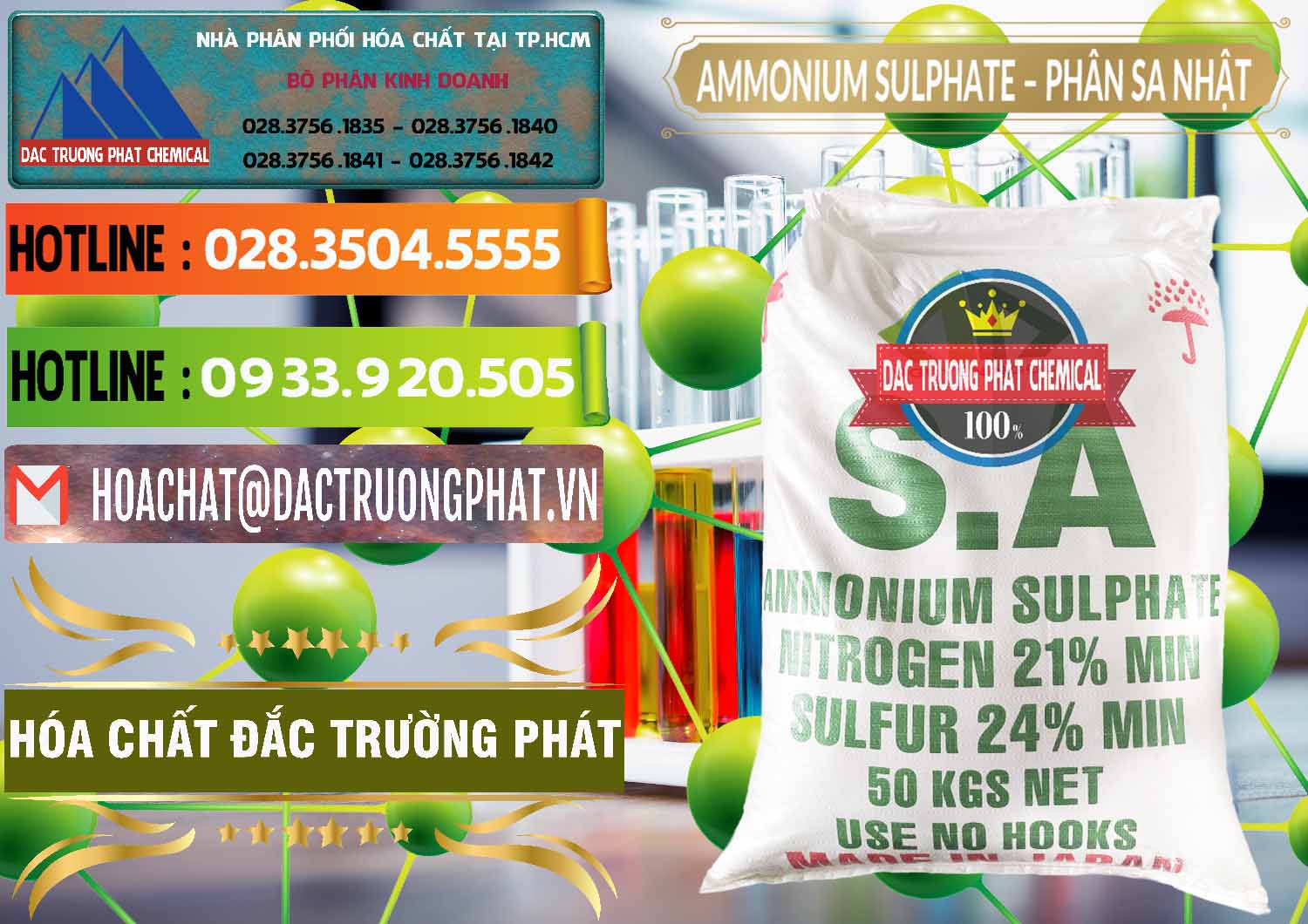 Nơi nhập khẩu & bán Ammonium Sulphate – Phân Sa Nhật Japan - 0023 - Công ty chuyên nhập khẩu ( phân phối ) hóa chất tại TP.HCM - cungcaphoachat.com.vn