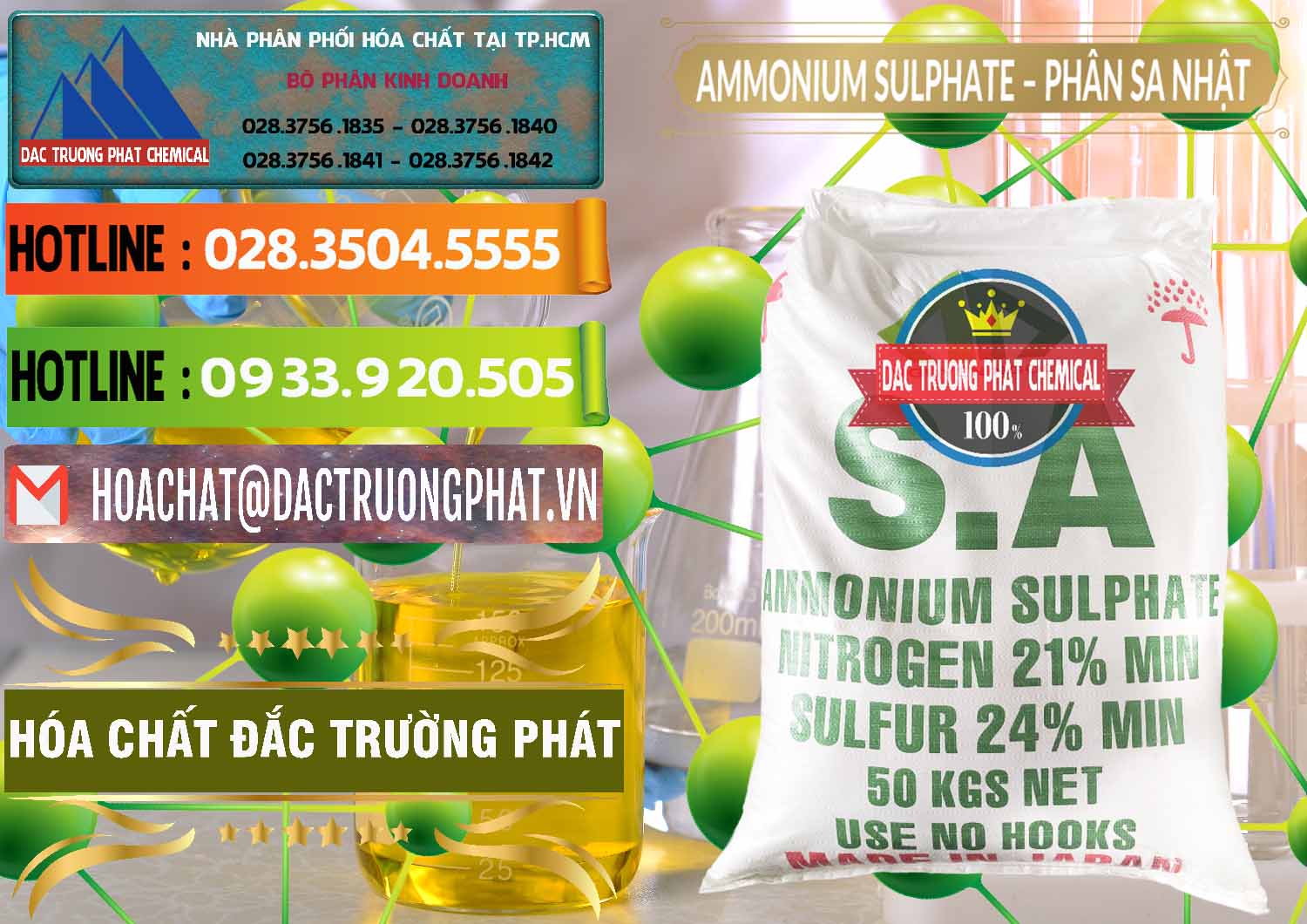 Chuyên cung cấp & bán Ammonium Sulphate – Phân Sa Nhật Japan - 0023 - Công ty cung cấp ( kinh doanh ) hóa chất tại TP.HCM - cungcaphoachat.com.vn