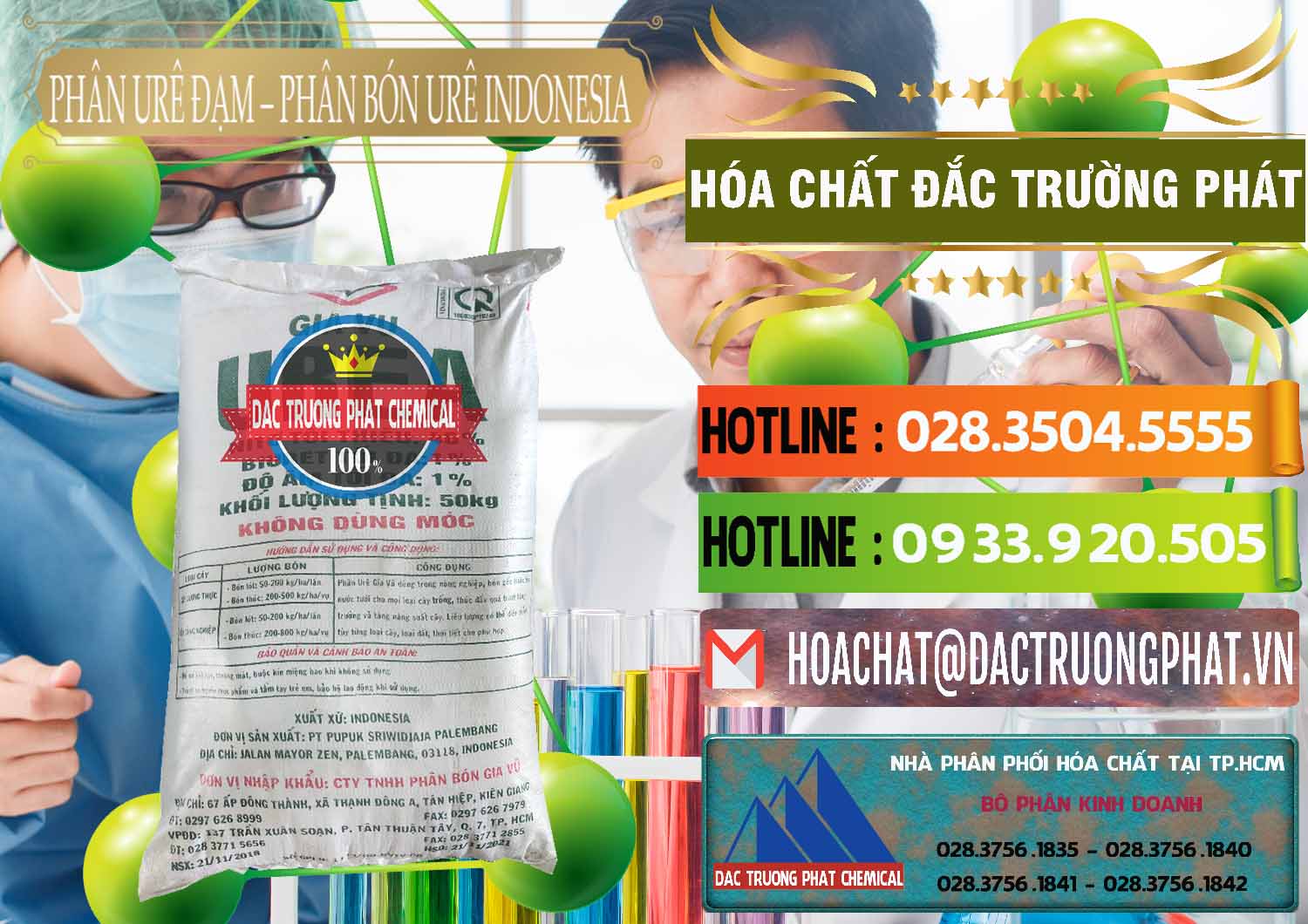 Đơn vị nhập khẩu _ bán Phân Urê Đạm – Phân Bón Urê Indonesia - 0194 - Công ty chuyên nhập khẩu và phân phối hóa chất tại TP.HCM - cungcaphoachat.com.vn