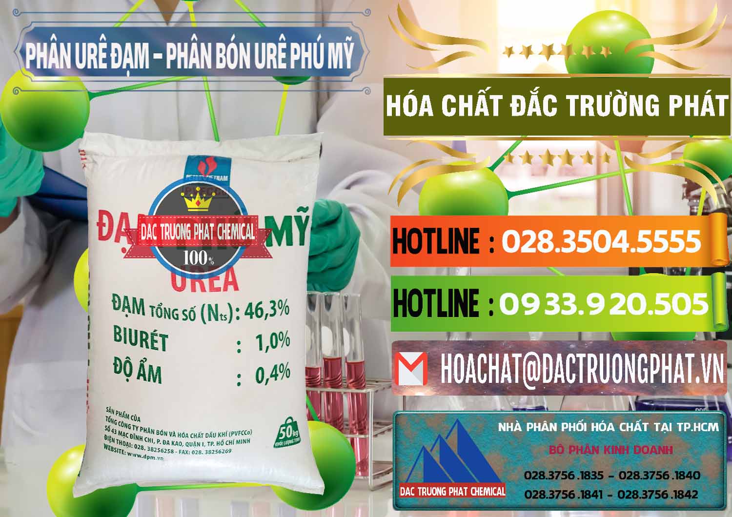 Nơi chuyên cung cấp & kinh doanh Phân Urê Đạm – Phân Bón Urê Phú Mỹ Việt Nam - 0193 - Cty kinh doanh và phân phối hóa chất tại TP.HCM - cungcaphoachat.com.vn