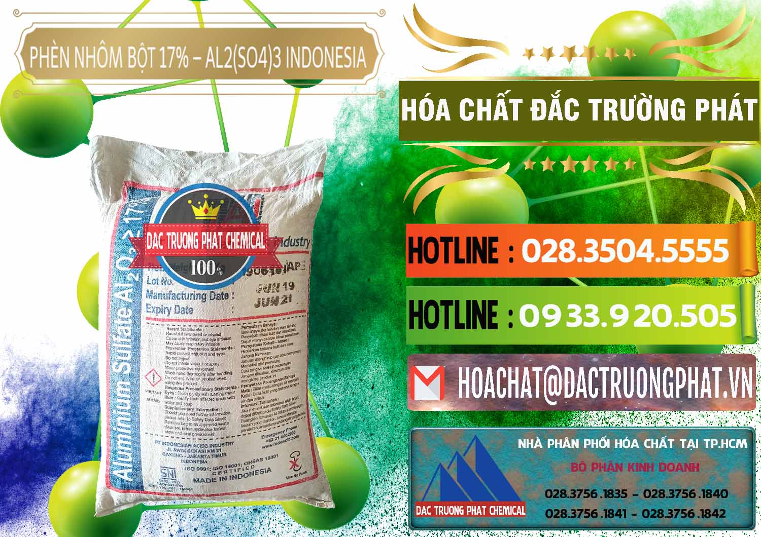 Chuyên bán ( phân phối ) Phèn Nhôm Bột - Al2(SO4)3 17% bao 25kg Indonesia - 0114 - Công ty nhập khẩu - cung cấp hóa chất tại TP.HCM - cungcaphoachat.com.vn