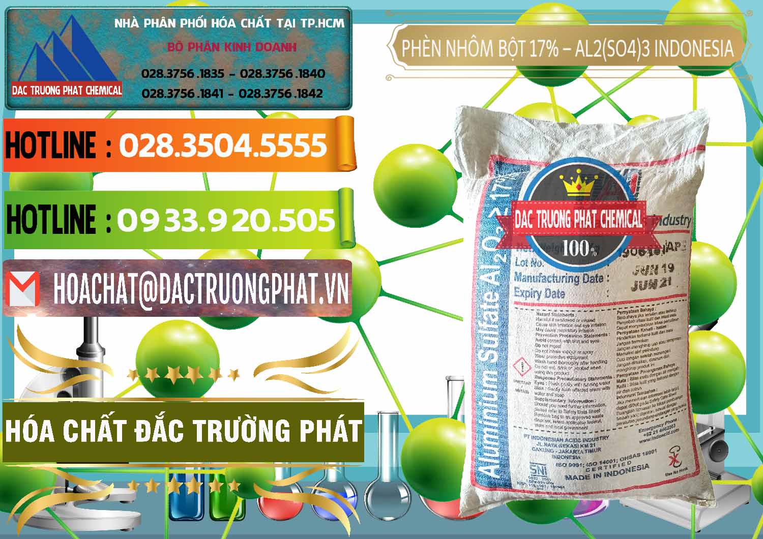 Công ty bán _ phân phối Phèn Nhôm Bột - Al2(SO4)3 17% bao 25kg Indonesia - 0114 - Đơn vị nhập khẩu ( cung cấp ) hóa chất tại TP.HCM - cungcaphoachat.com.vn