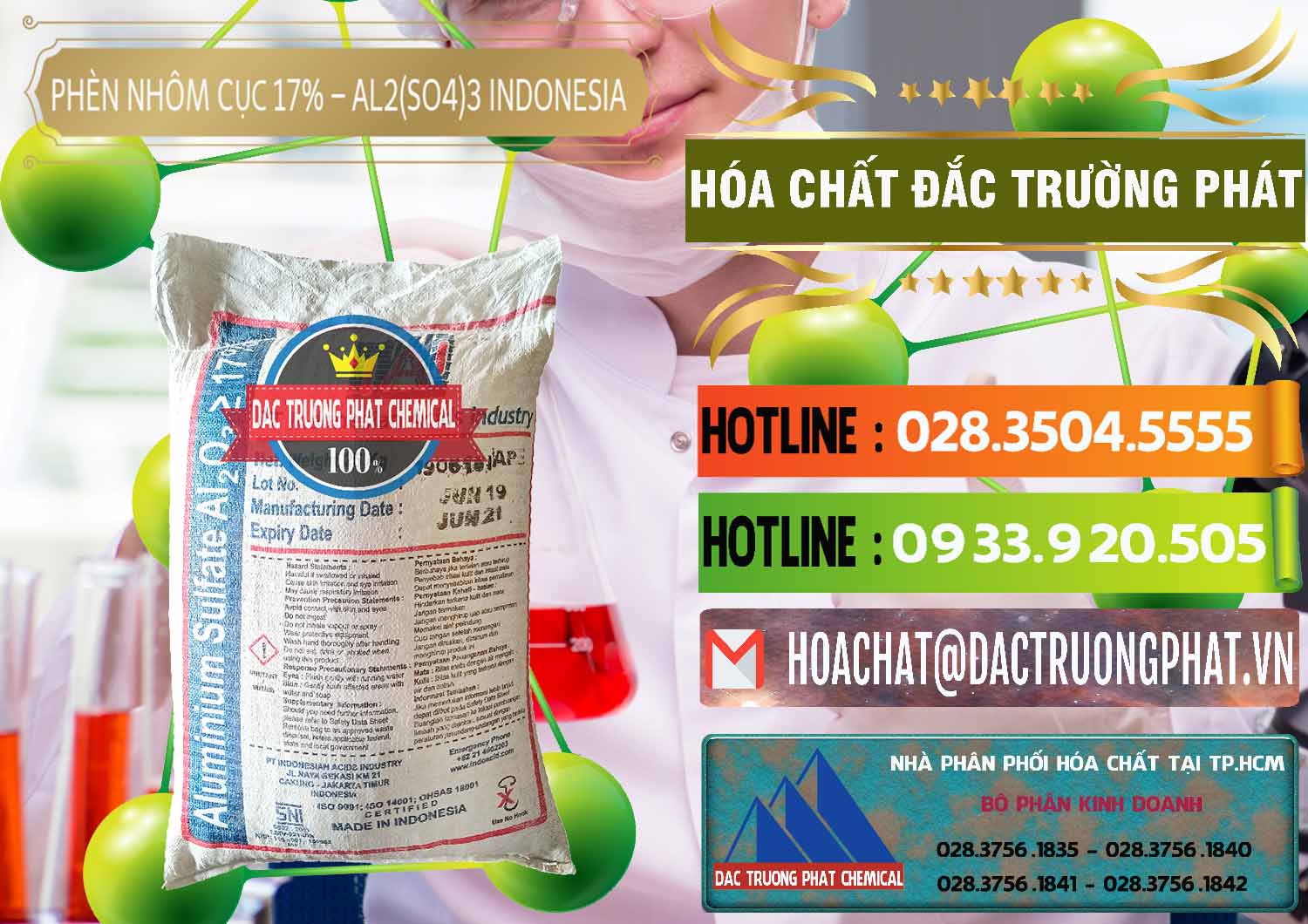 Kinh doanh và bán Phèn Nhôm Cục - Al2(SO4)3 17% bao 25kg Indonesia - 0115 - Đơn vị kinh doanh _ cung cấp hóa chất tại TP.HCM - cungcaphoachat.com.vn