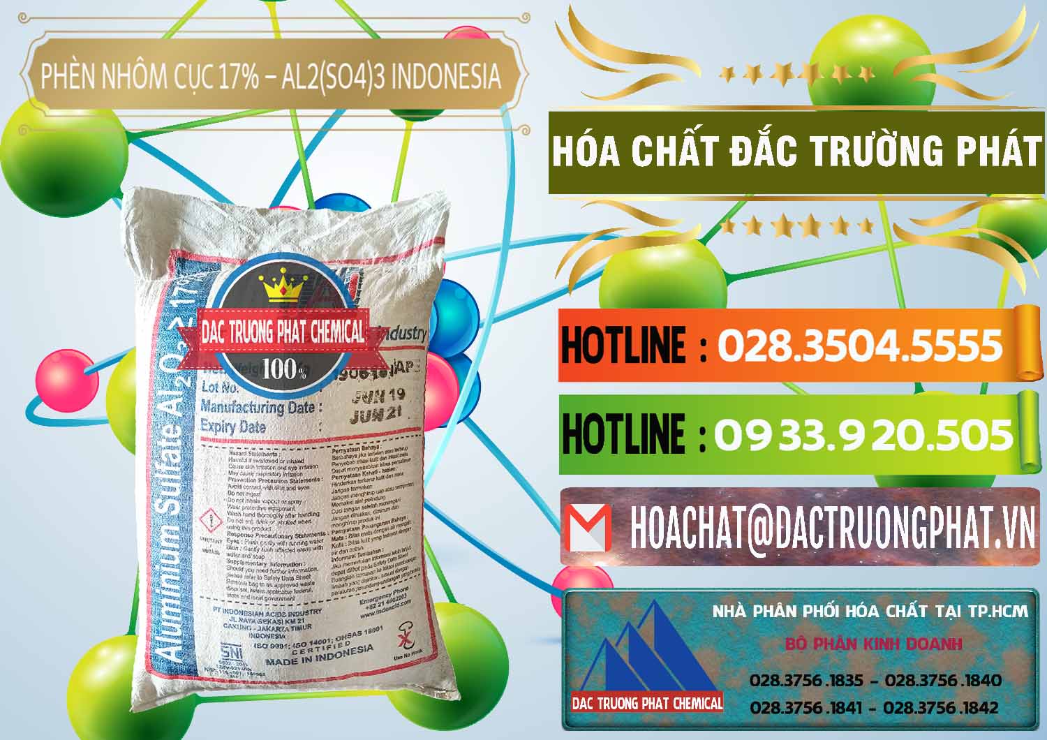Đơn vị cung cấp ( bán ) Phèn Nhôm Cục - Al2(SO4)3 17% bao 25kg Indonesia - 0115 - Cty chuyên nhập khẩu và cung cấp hóa chất tại TP.HCM - cungcaphoachat.com.vn