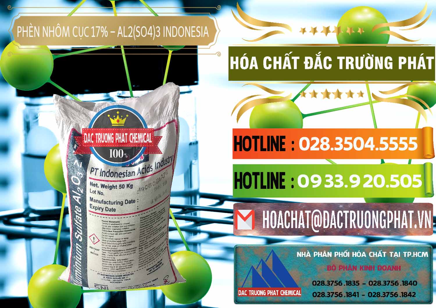 Cty phân phối và bán Phèn Nhôm Cục - Al2(SO4)3 17% bao 50kg Indonesia - 0113 - Cung cấp & kinh doanh hóa chất tại TP.HCM - cungcaphoachat.com.vn