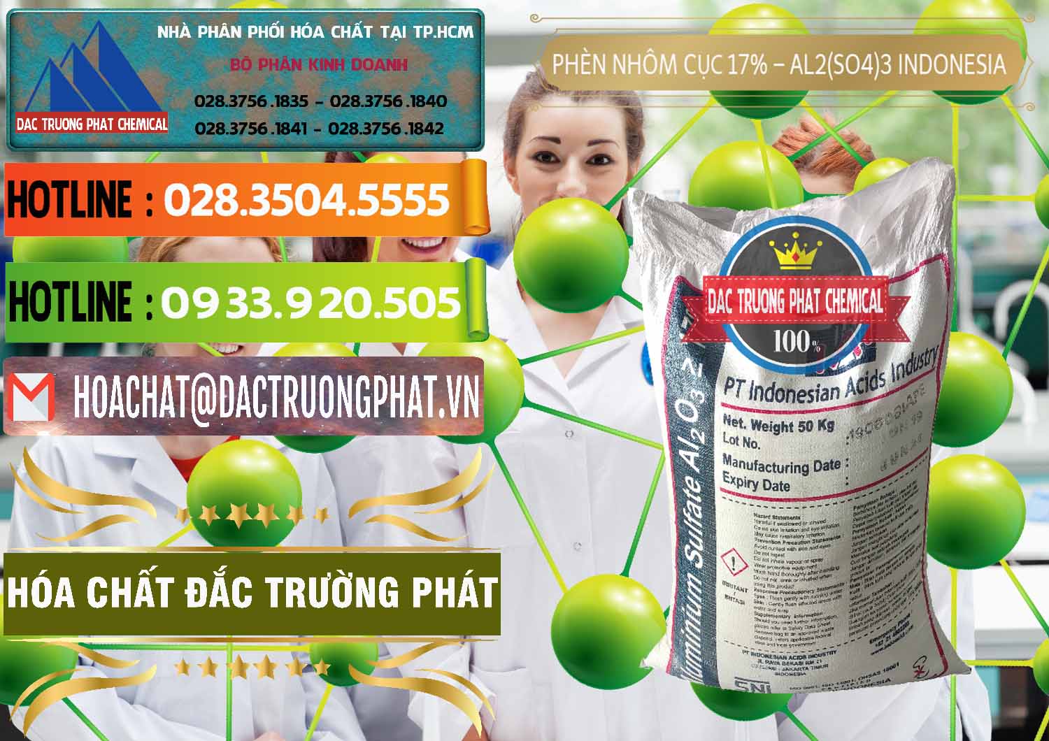 Nhà nhập khẩu và bán Phèn Nhôm Cục - Al2(SO4)3 17% bao 50kg Indonesia - 0113 - Nơi phân phối _ kinh doanh hóa chất tại TP.HCM - cungcaphoachat.com.vn
