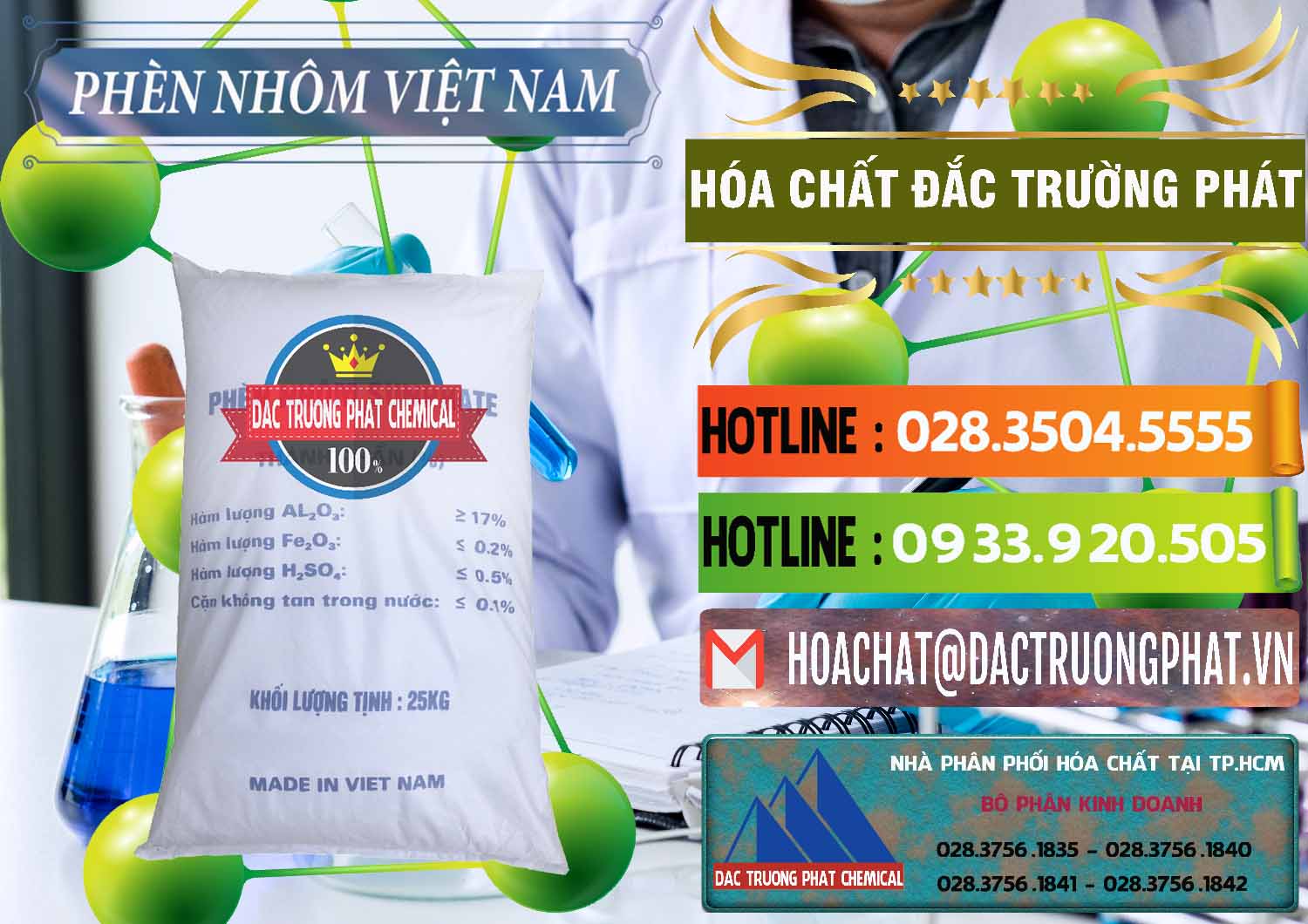 Cty phân phối & cung ứng Phèn Nhôm - Al2(SO4)3 17% Việt Nam - 0465 - Cty kinh doanh & bán hóa chất tại TP.HCM - cungcaphoachat.com.vn