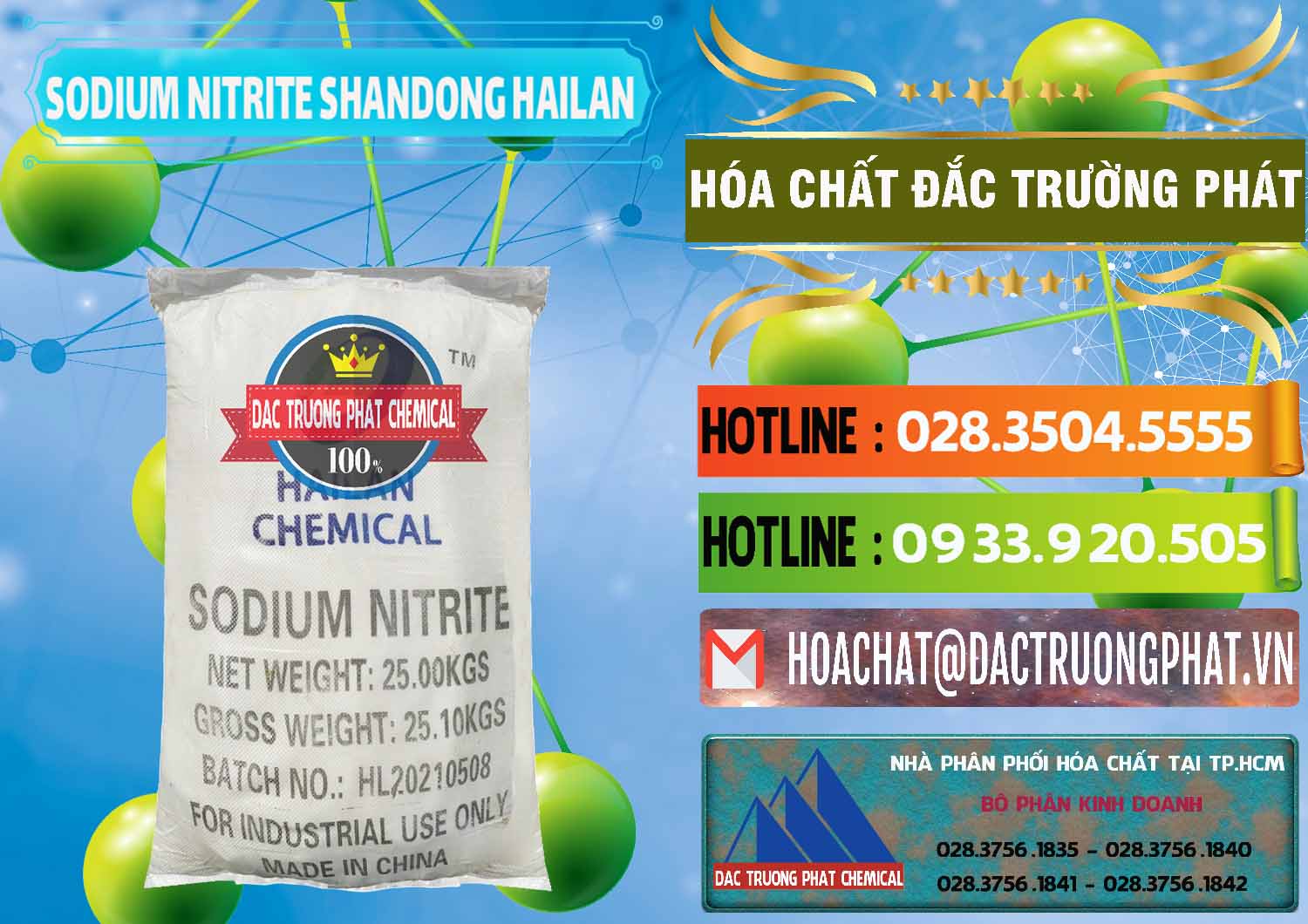 Cty nhập khẩu và bán Sodium Nitrite - NANO2 99.3% Shandong Hailan Trung Quốc China - 0284 - Chuyên phân phối và cung cấp hóa chất tại TP.HCM - cungcaphoachat.com.vn