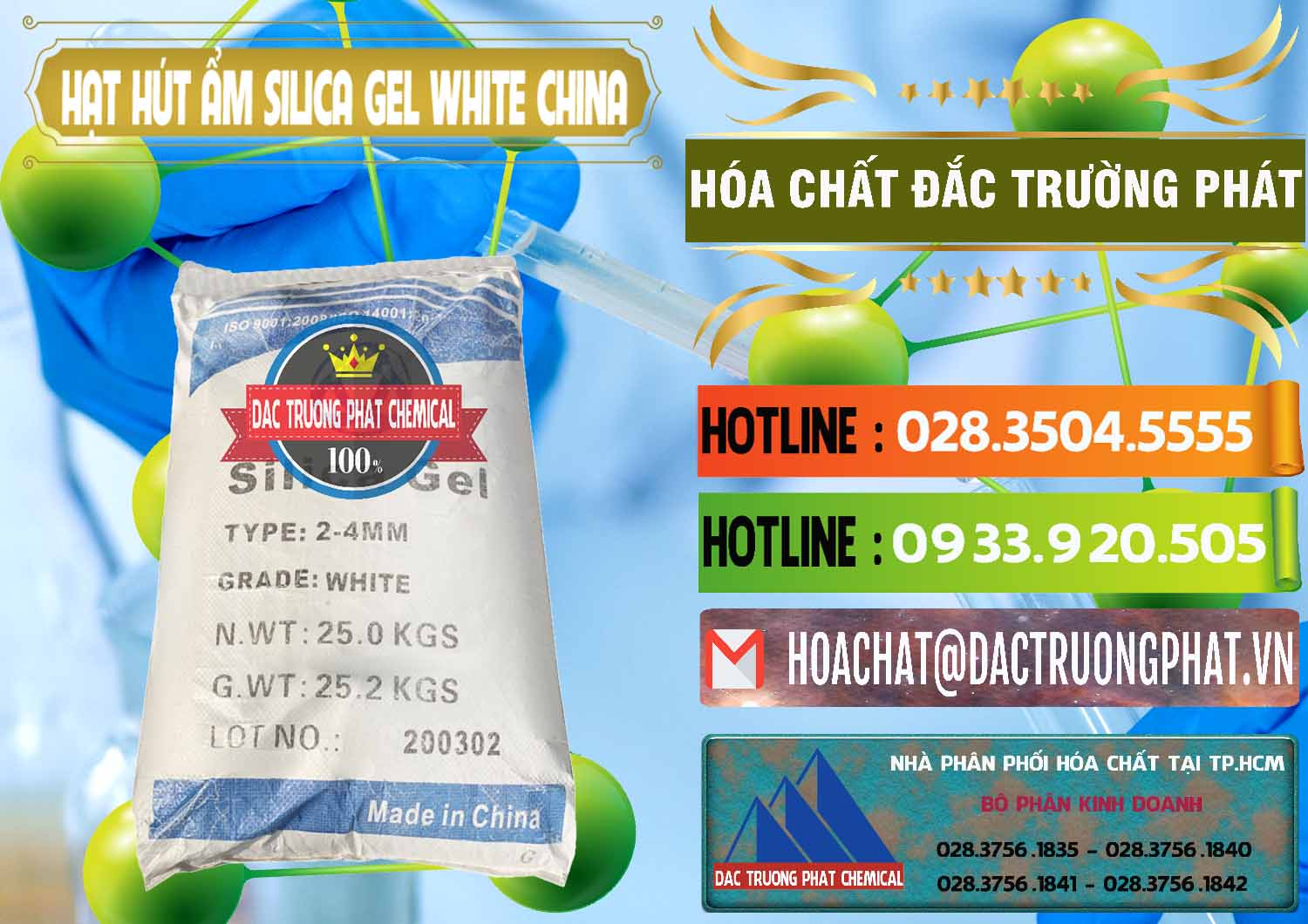 Nơi cung ứng - bán Hạt Hút Ẩm Silica Gel White Trung Quốc China - 0297 - Cty chuyên nhập khẩu - cung cấp hóa chất tại TP.HCM - cungcaphoachat.com.vn