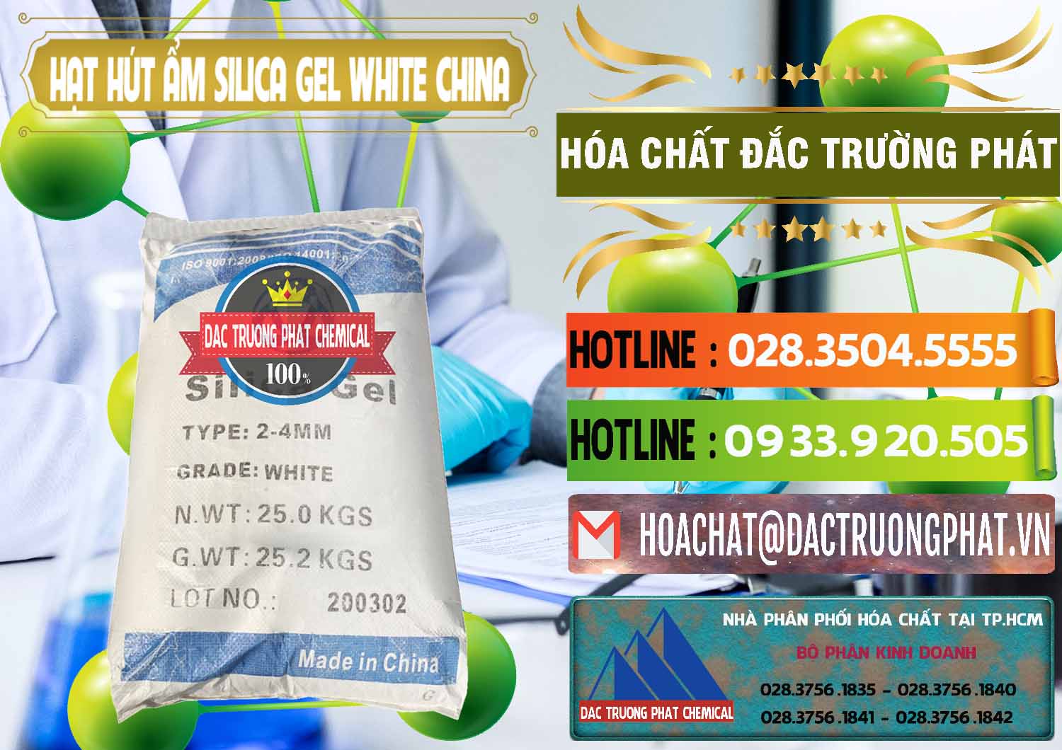 Nơi cung cấp & bán Hạt Hút Ẩm Silica Gel White Trung Quốc China - 0297 - Chuyên kinh doanh _ cung cấp hóa chất tại TP.HCM - cungcaphoachat.com.vn