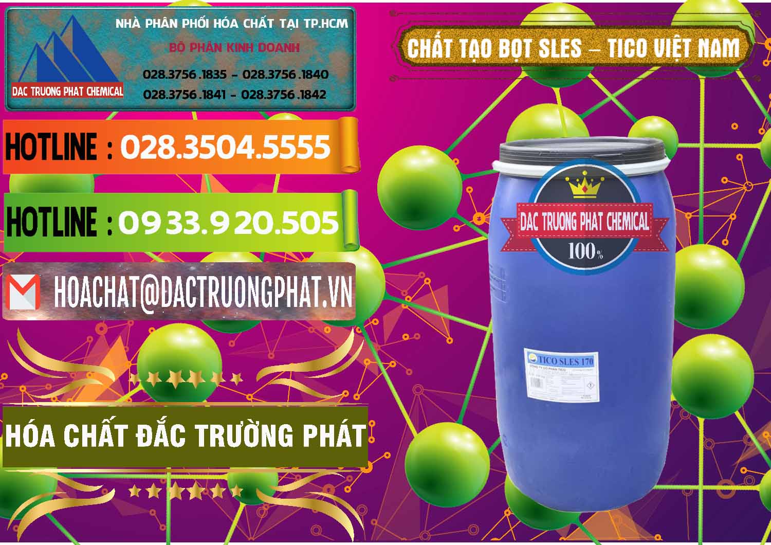 Đơn vị cung ứng _ bán Chất Tạo Bọt Sles - Sodium Lauryl Ether Sulphate Tico Việt Nam - 0304 - Đơn vị chuyên cung ứng ( bán ) hóa chất tại TP.HCM - cungcaphoachat.com.vn