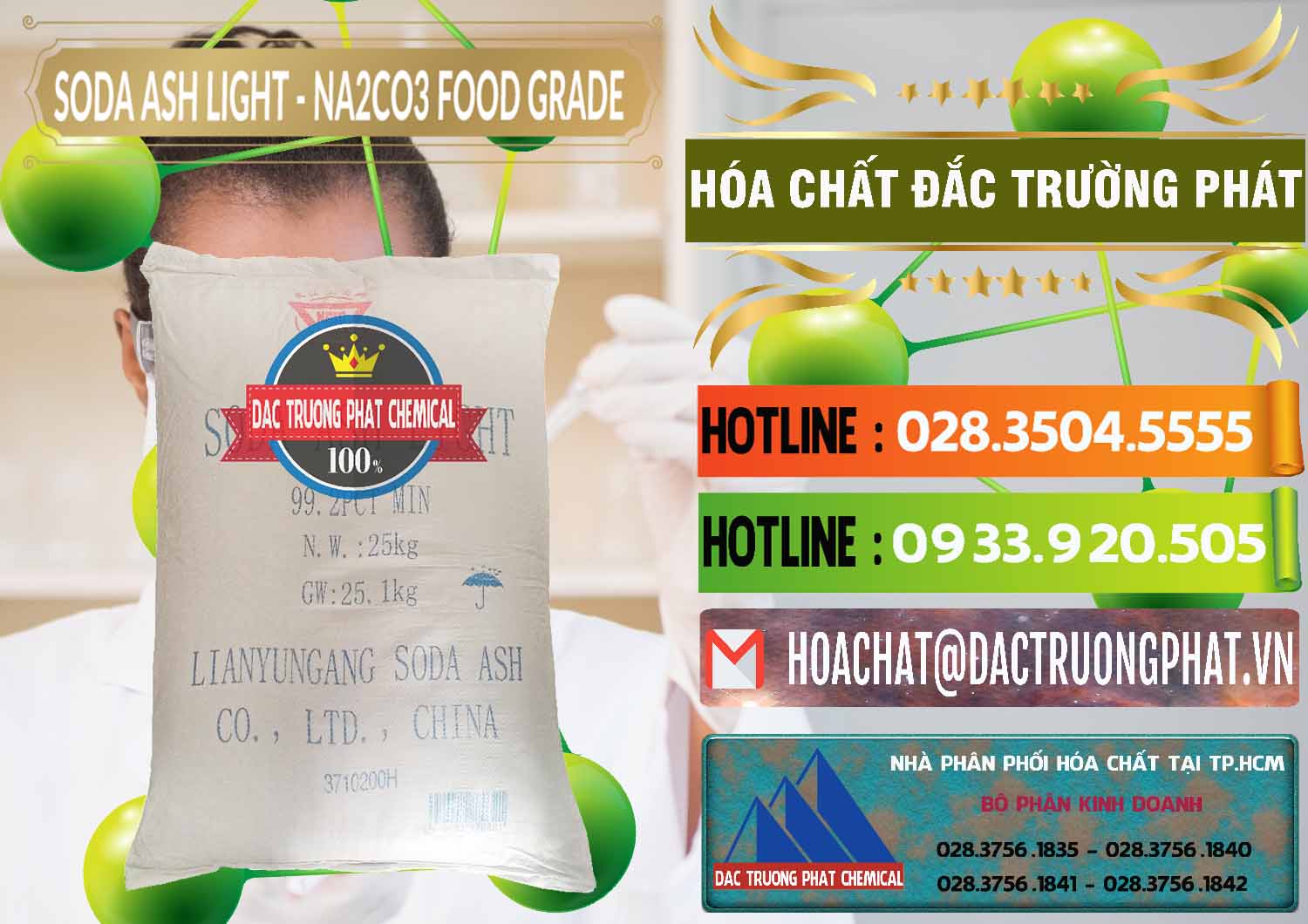 Nơi kinh doanh & bán Soda Ash Light – NA2CO3 Food Grade Trung Quốc China - 0127 - Nơi chuyên bán - cung cấp hóa chất tại TP.HCM - cungcaphoachat.com.vn