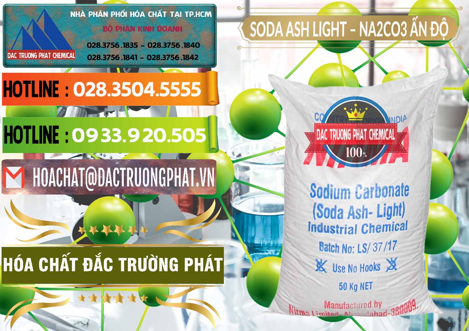 Nơi nhập khẩu ( bán ) Soda Ash Light - NA2CO3 Nirma Ấn Độ India - 0125 - Chuyên bán & phân phối hóa chất tại TP.HCM - cungcaphoachat.com.vn