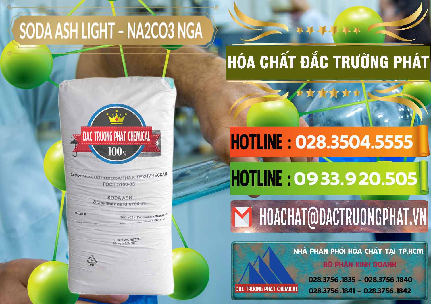 Chuyên nhập khẩu và bán Soda Ash Light - NA2CO3 Nga Russia - 0128 - Cty cung cấp _ phân phối hóa chất tại TP.HCM - cungcaphoachat.com.vn