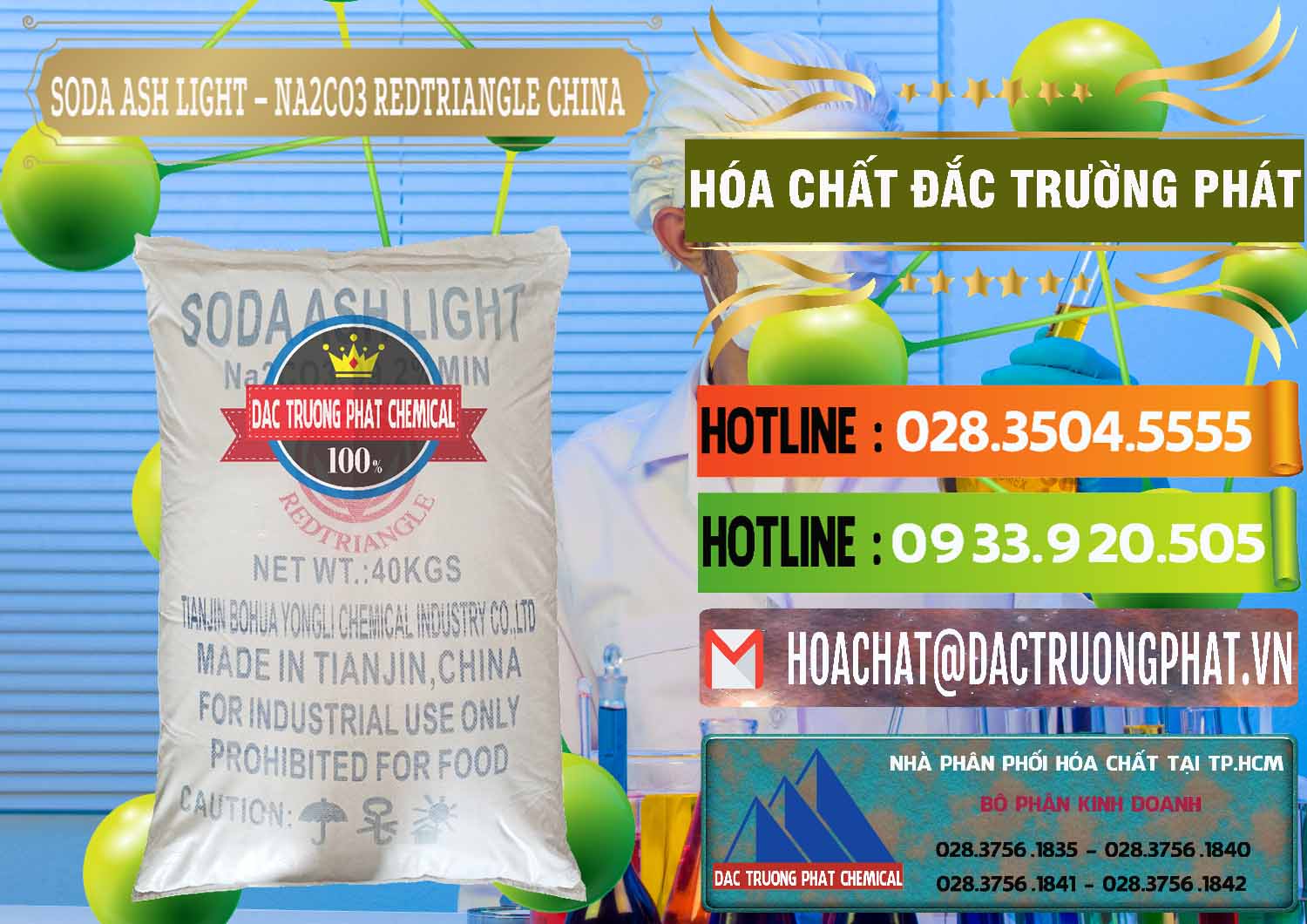 Công ty chuyên kinh doanh và bán Soda Ash Light - NA2CO3 Redtriangle Trung Quốc China - 0131 - Phân phối - nhập khẩu hóa chất tại TP.HCM - cungcaphoachat.com.vn
