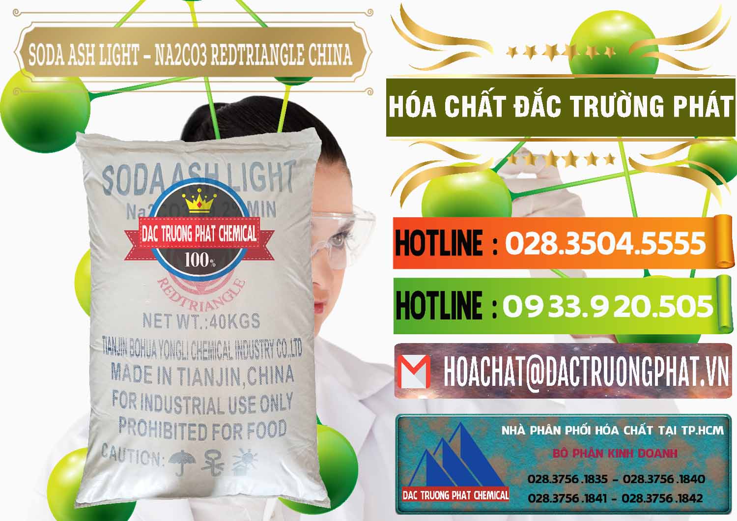Cty cung cấp và bán Soda Ash Light - NA2CO3 Redtriangle Trung Quốc China - 0131 - Nơi chuyên bán & phân phối hóa chất tại TP.HCM - cungcaphoachat.com.vn