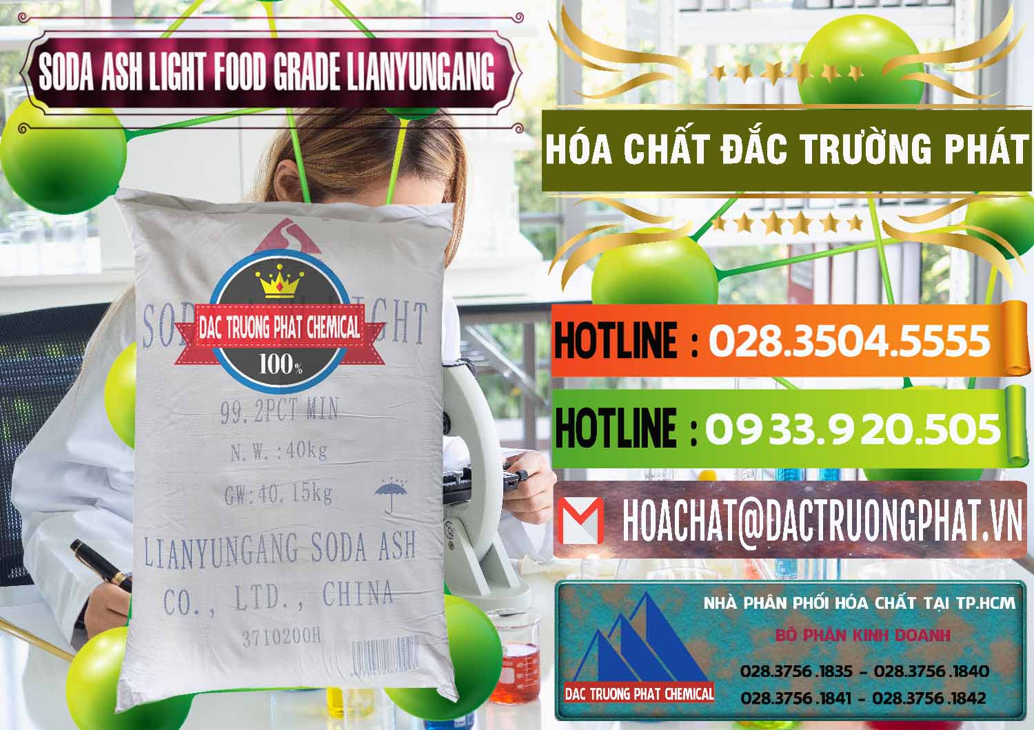 Đơn vị phân phối - bán Soda Ash Light - NA2CO3 Food Grade Lianyungang Trung Quốc - 0222 - Cung cấp ( nhập khẩu ) hóa chất tại TP.HCM - cungcaphoachat.com.vn