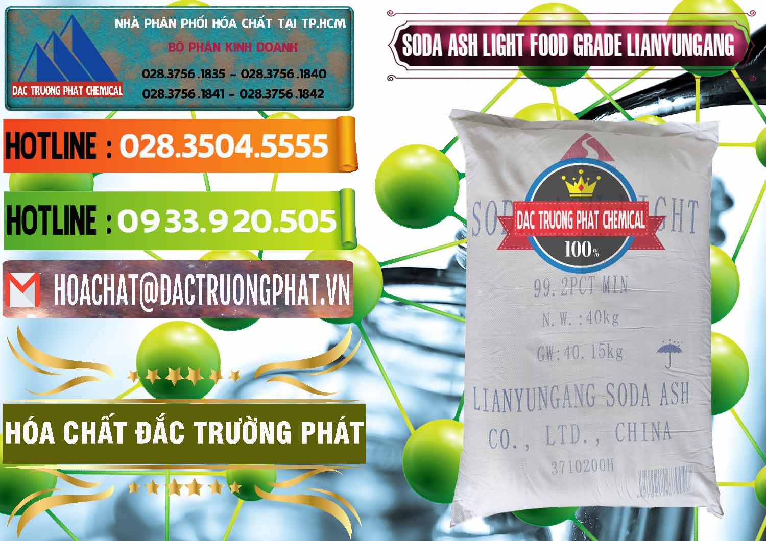 Nơi kinh doanh - bán Soda Ash Light - NA2CO3 Food Grade Lianyungang Trung Quốc - 0222 - Đơn vị nhập khẩu - cung cấp hóa chất tại TP.HCM - cungcaphoachat.com.vn
