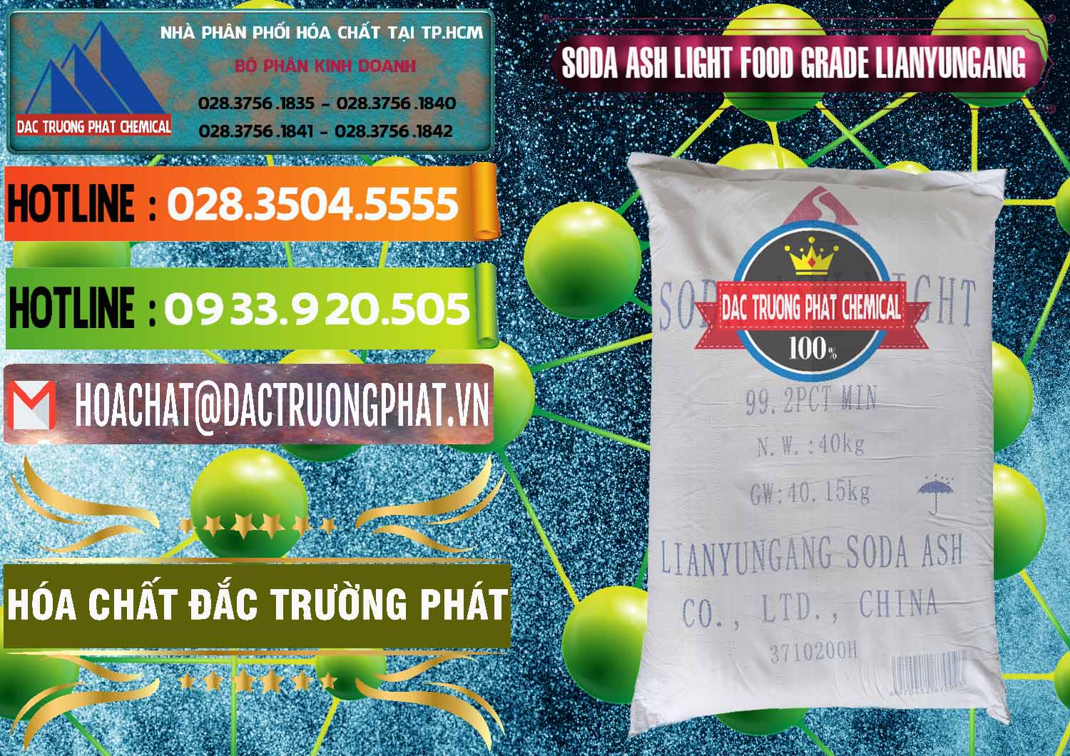 Cty phân phối và bán Soda Ash Light - NA2CO3 Food Grade Lianyungang Trung Quốc - 0222 - Cty phân phối & cung cấp hóa chất tại TP.HCM - cungcaphoachat.com.vn