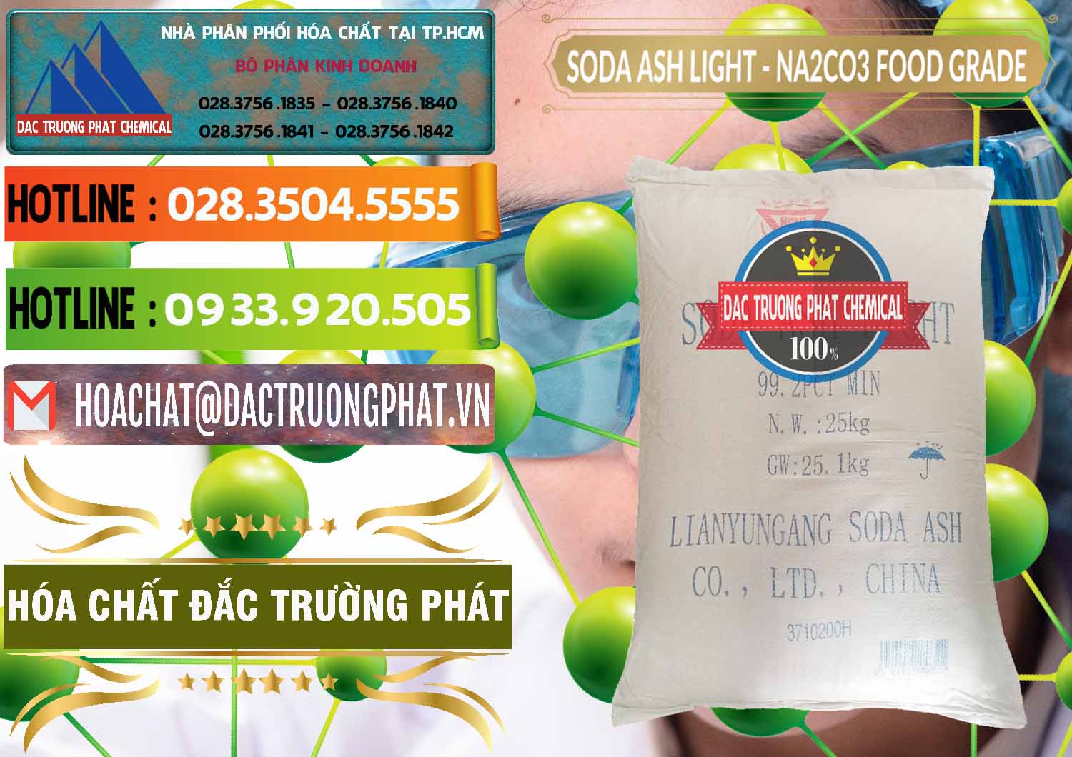 Đơn vị chuyên kinh doanh / bán Soda Nóng _ Muối Na2CO3 99.2% Food Grade tại Bình Phước Cty chuyên kinh doanh - bán Soda Ash Light – NA2CO3 Food Grade Trung Quốc China - 0127 - Công ty chuyên phân phối ( cung ứng ) hóa chất tại TP.HCM - cungcaphoachat.com.vn